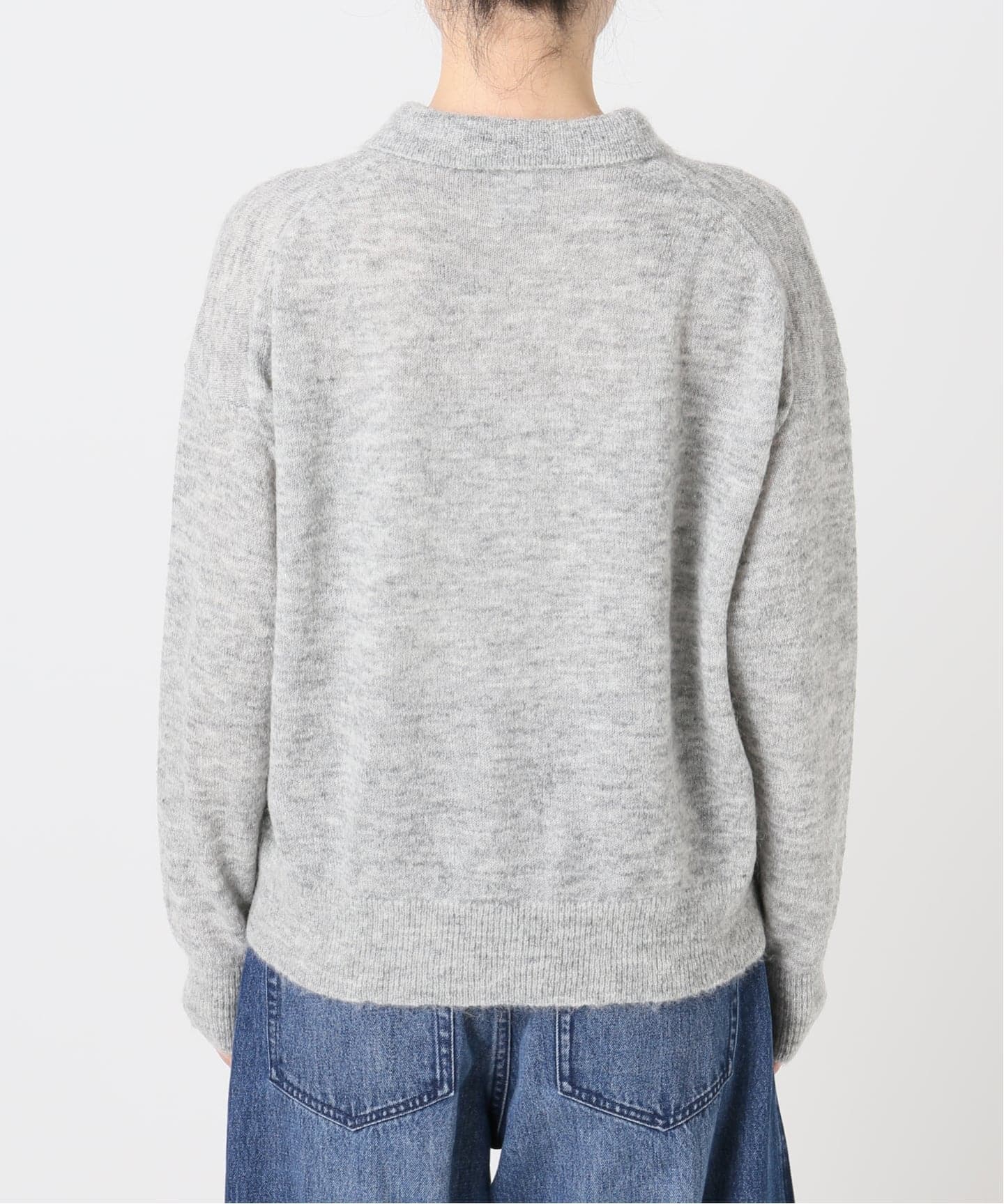 モヘヤブレンドニットポロシャツ（ニット／セーター）｜OUTDOOR