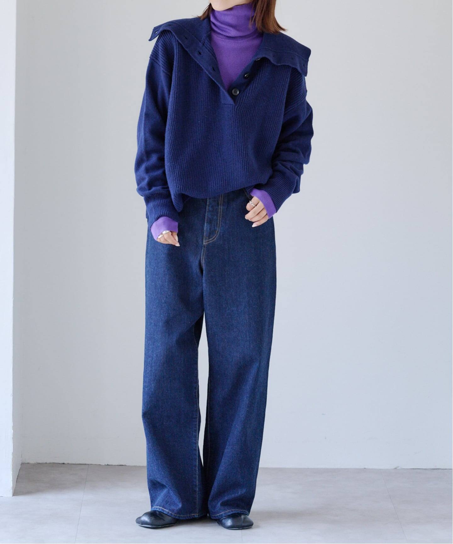 追加2 リブタートルニットプルオーバー（ニット／セーター）｜OUTDOOR