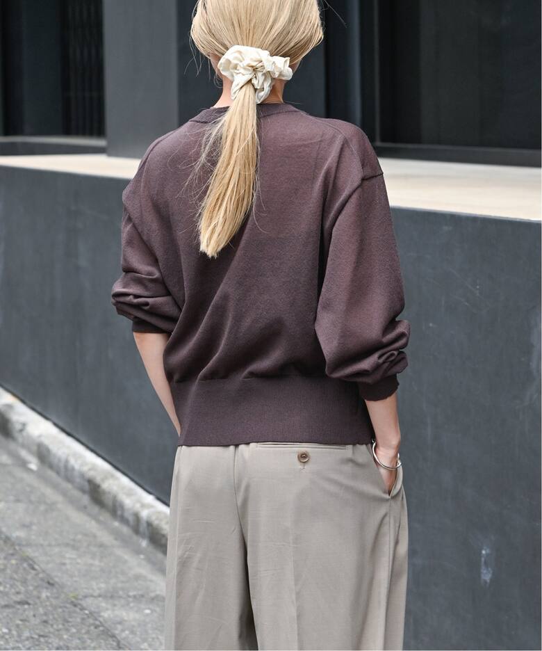 シアーニットクルーネックカーディガン（カーディガン）｜OUTDOOR 