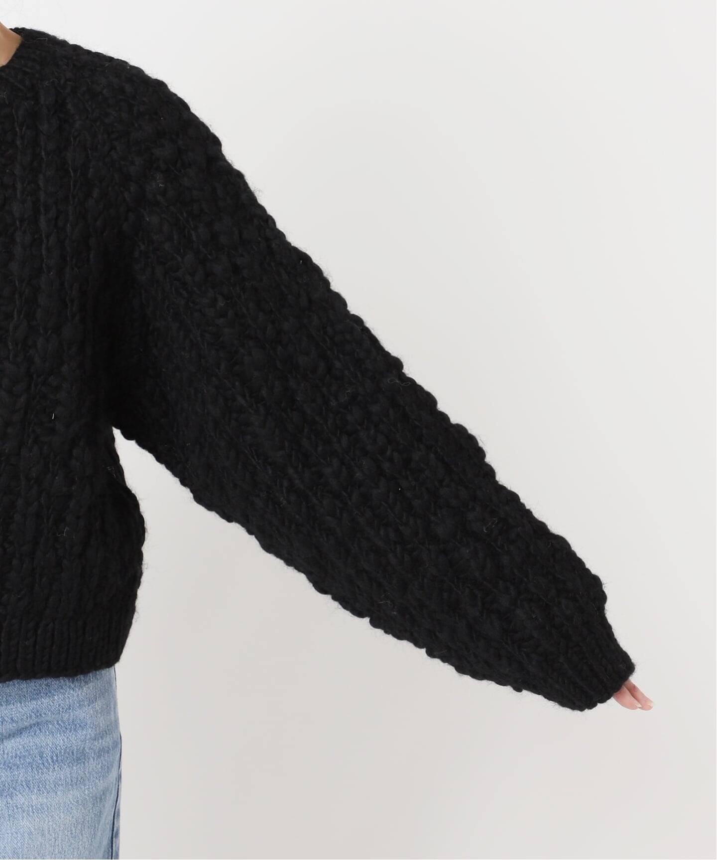 ネパールウールハンドニットカーディガン ネパールウールハンドニットカーディガン（ニット／セーター