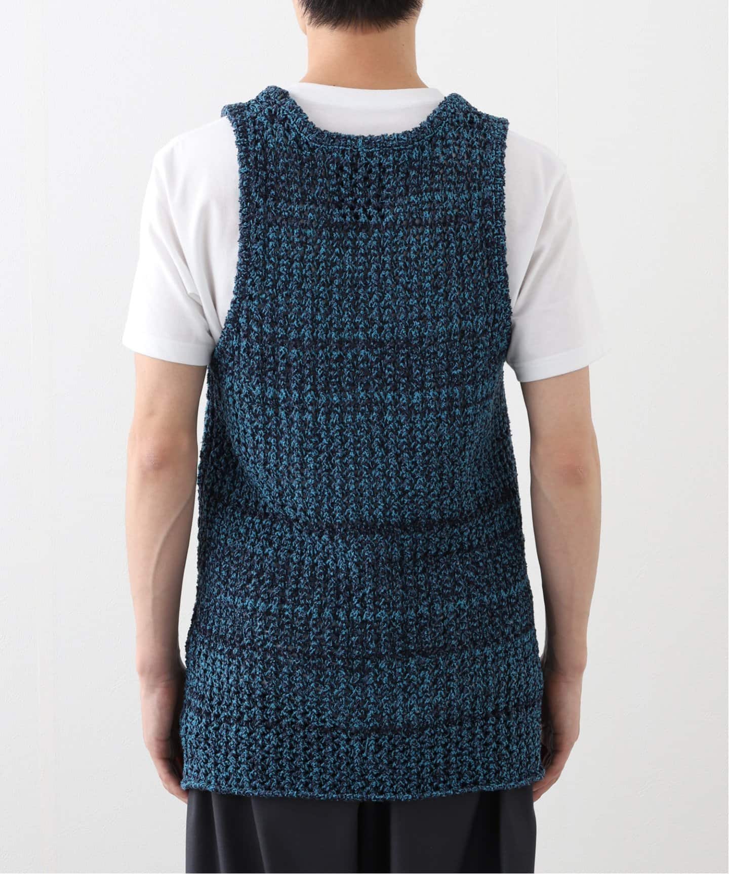 oganjima MESHED KNIT TANK（ニット／セーター）｜BOICE FROM