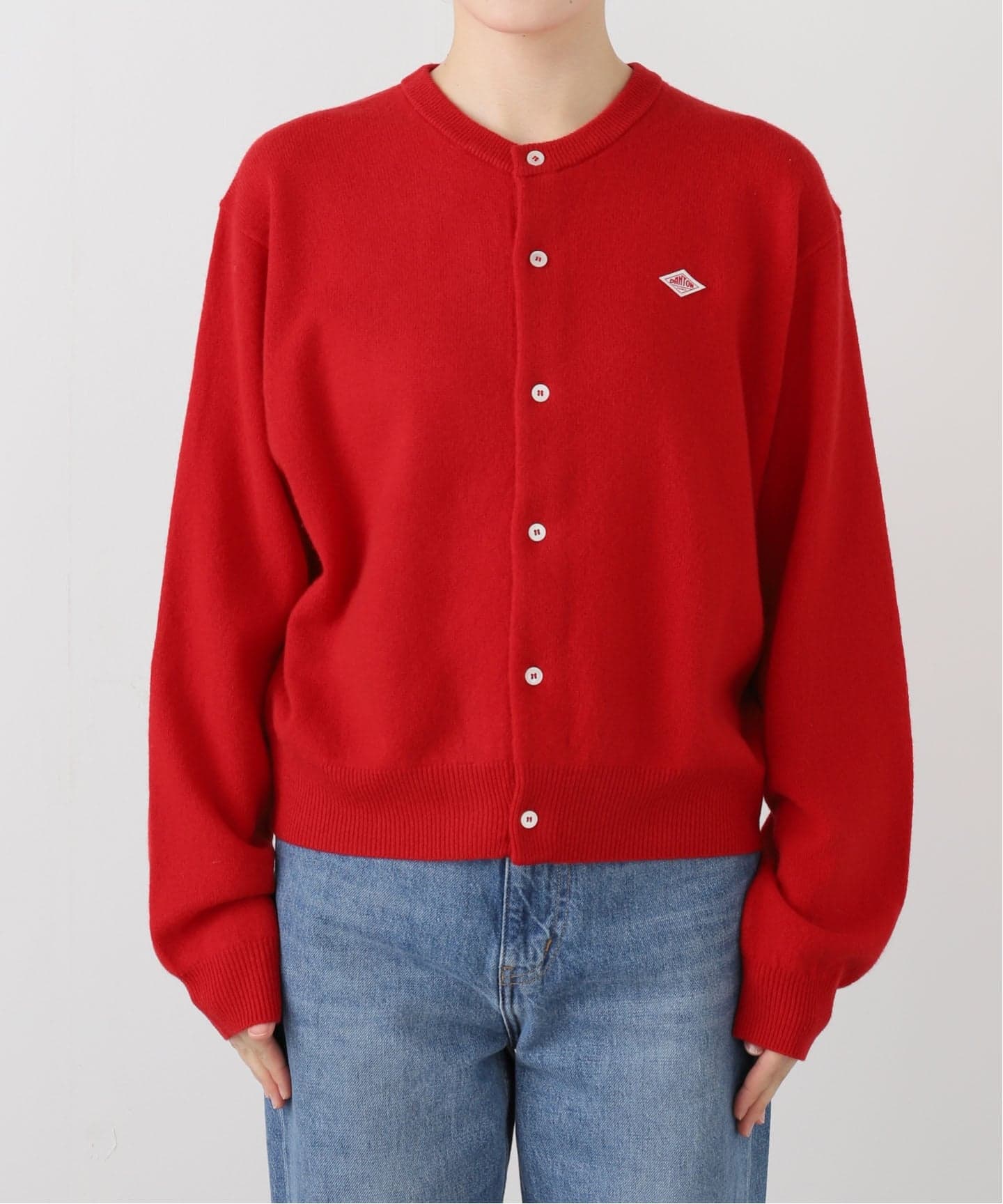 DANTON CREW NECK CARDIGAN DT-D0031（カーディガン）｜BOICE FROM