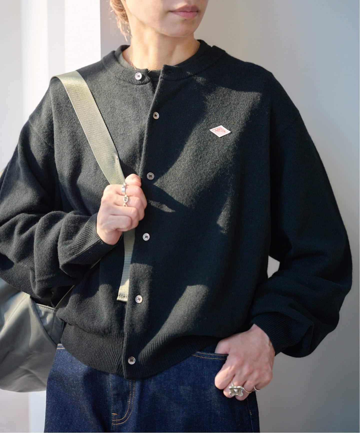 DANTON CREW NECK CARDIGAN DT-D0031（カーディガン）｜BOICE FROM