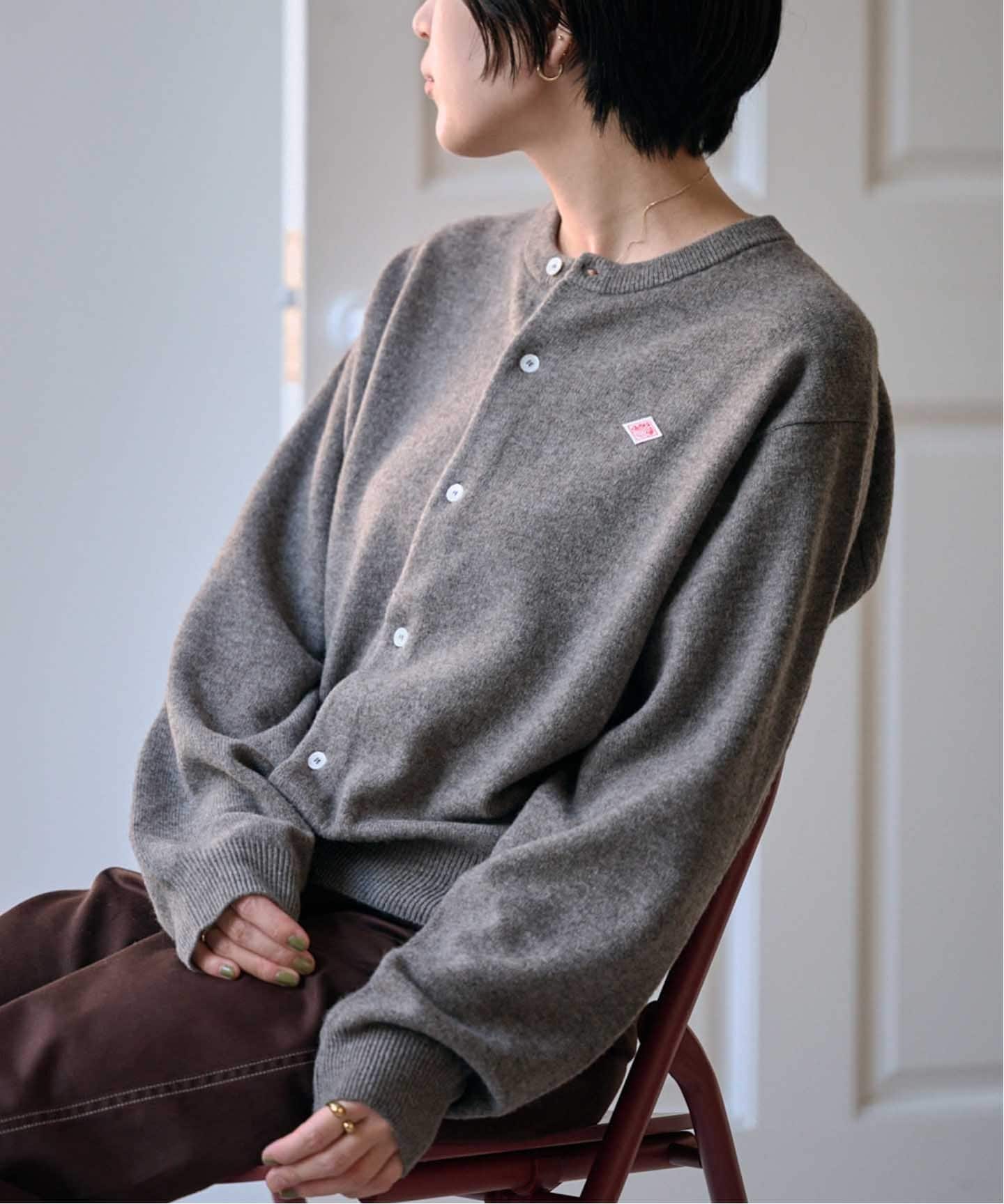 DANTON CREW NECK CARDIGAN DT-D0031（カーディガン）｜BOICE FROM