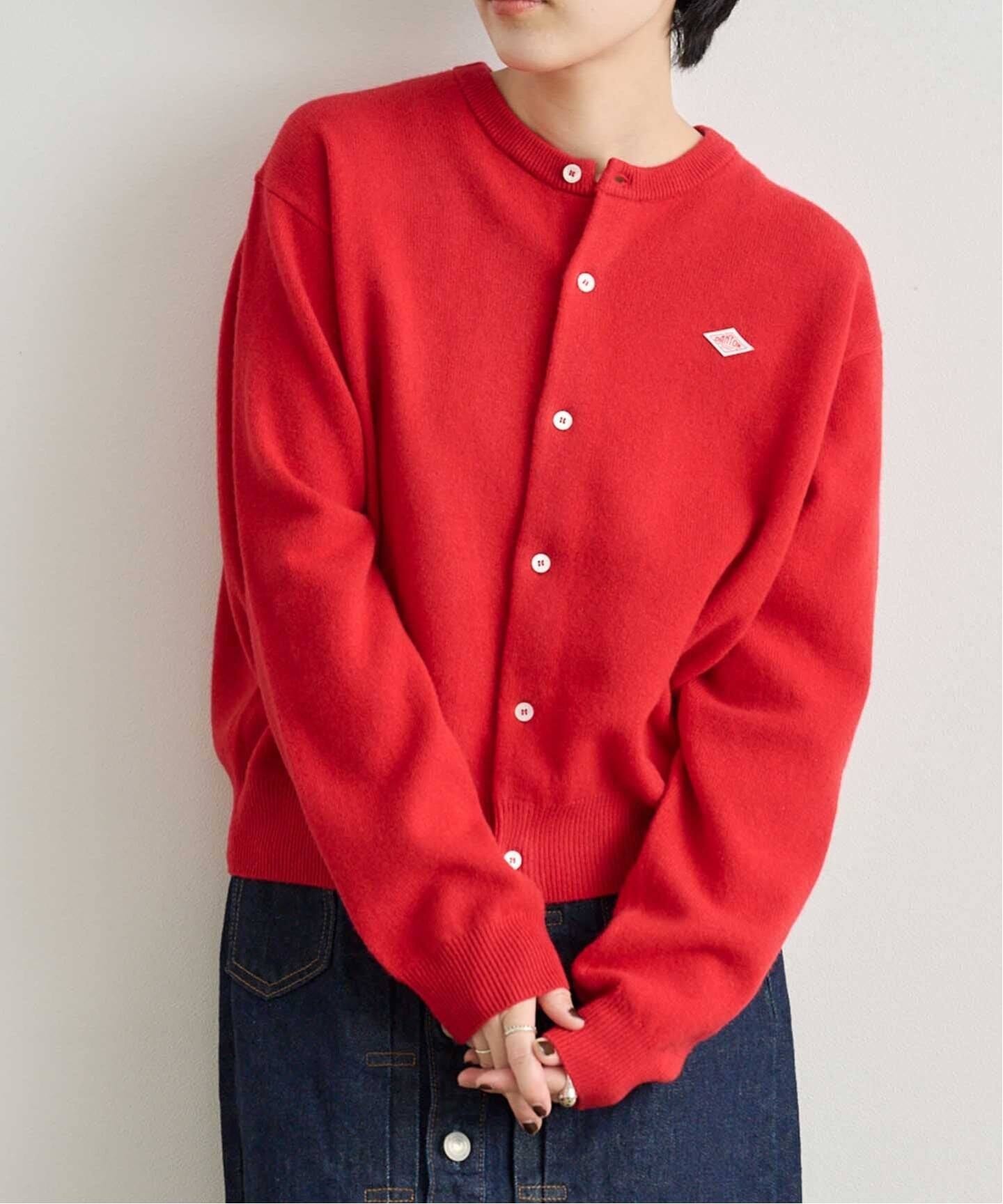 DANTON CREW NECK CARDIGAN DT-D0031（カーディガン）｜BOICE FROM