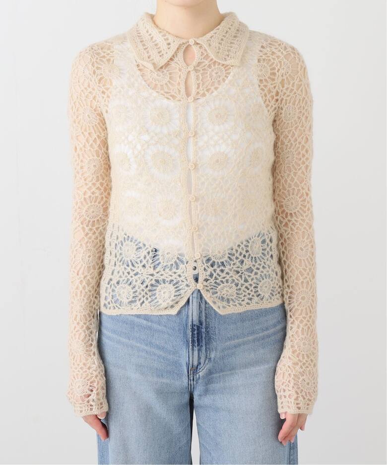 TODAYFUL Mohair Crochet Knitshirts（ニット／セーター）｜BOICE FROM 