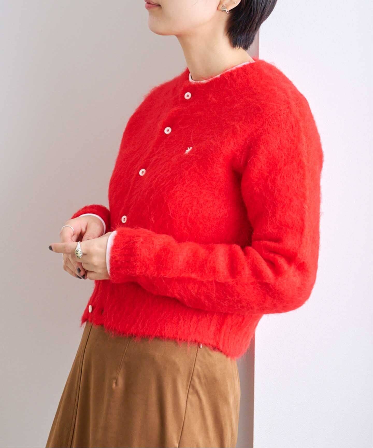 Gymphlex CREW NECK SHORT CARDIGAN（ニット／セーター）｜BOICE FROM