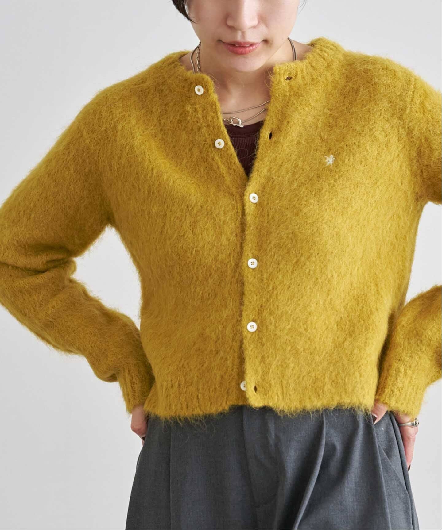 Gymphlex CREW NECK SHORT CARDIGAN（ニット／セーター）｜BOICE FROM