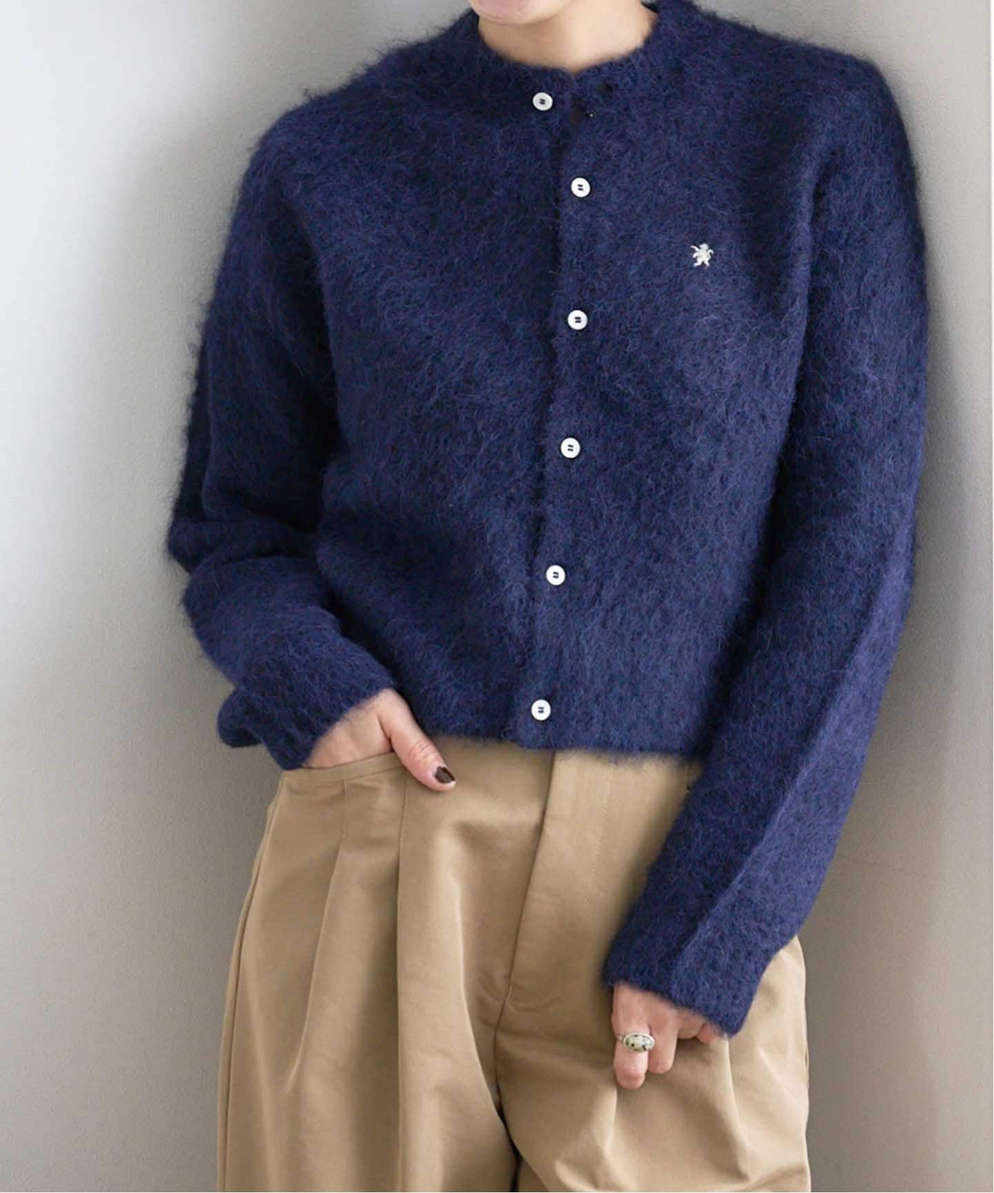 Gymphlex CREW NECK SHORT CARDIGAN（ニット／セーター）｜BOICE FROM