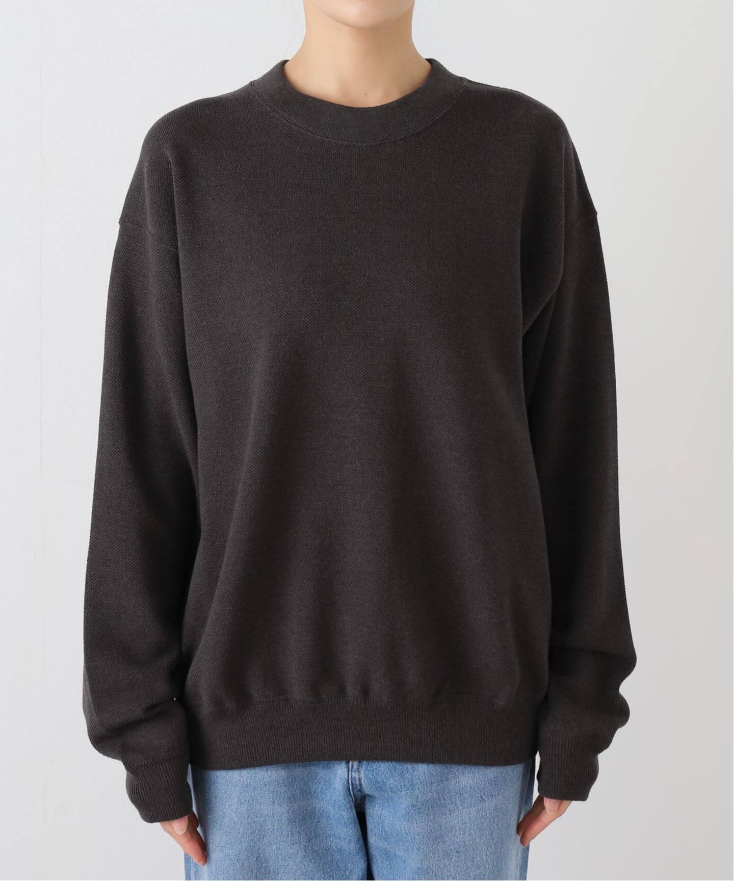 crepuscule Co/Wo Moss Stitch P/O（ニット／セーター）｜BOICE FROM