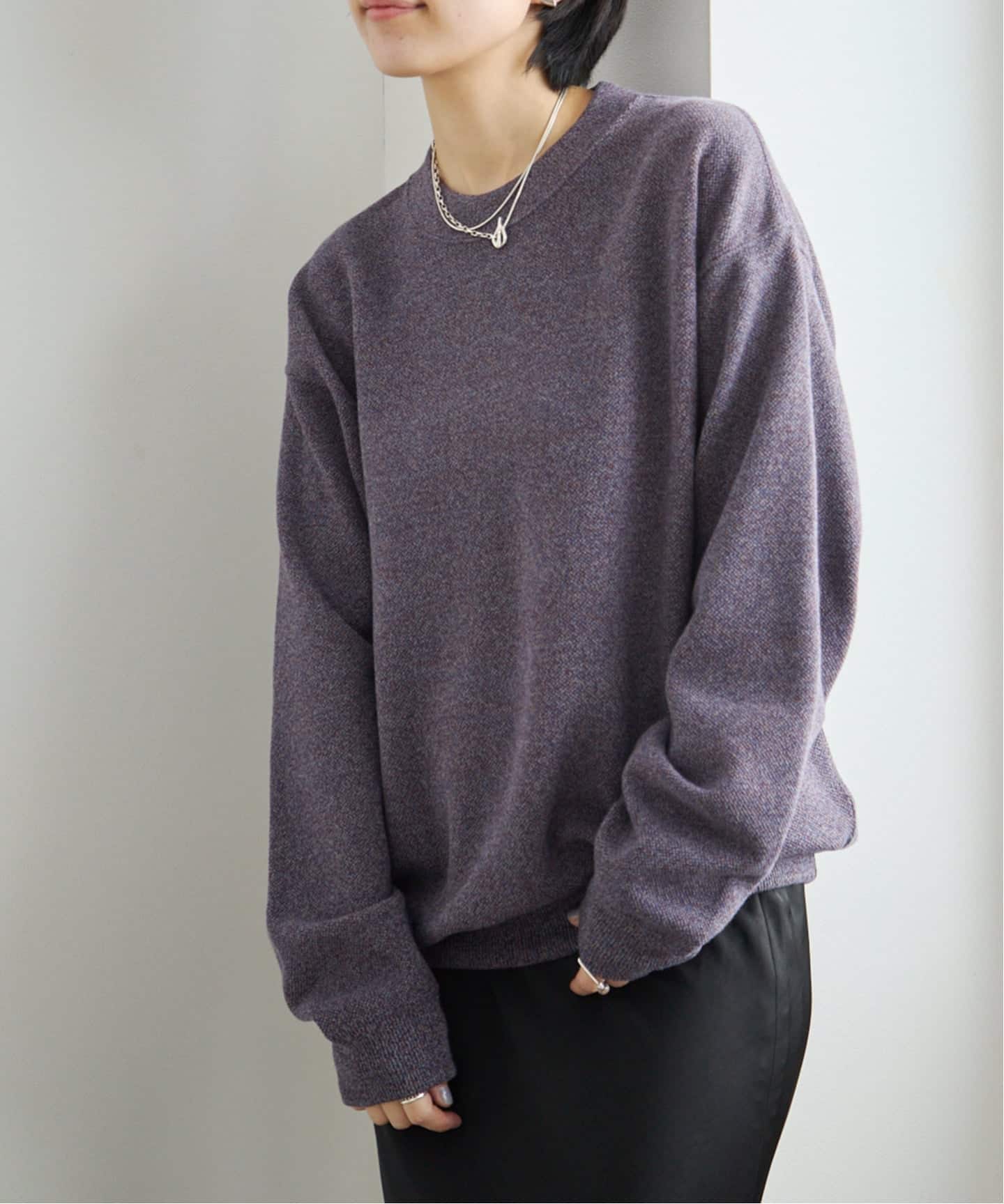 crepuscule Co/Wo Moss Stitch P/O（ニット／セーター）｜BOICE FROM