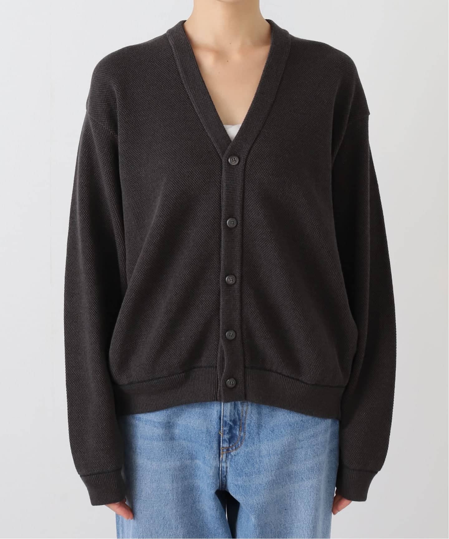 crepuscule Co/Wo Moss Stitch CD（カーディガン）｜BOICE FROM