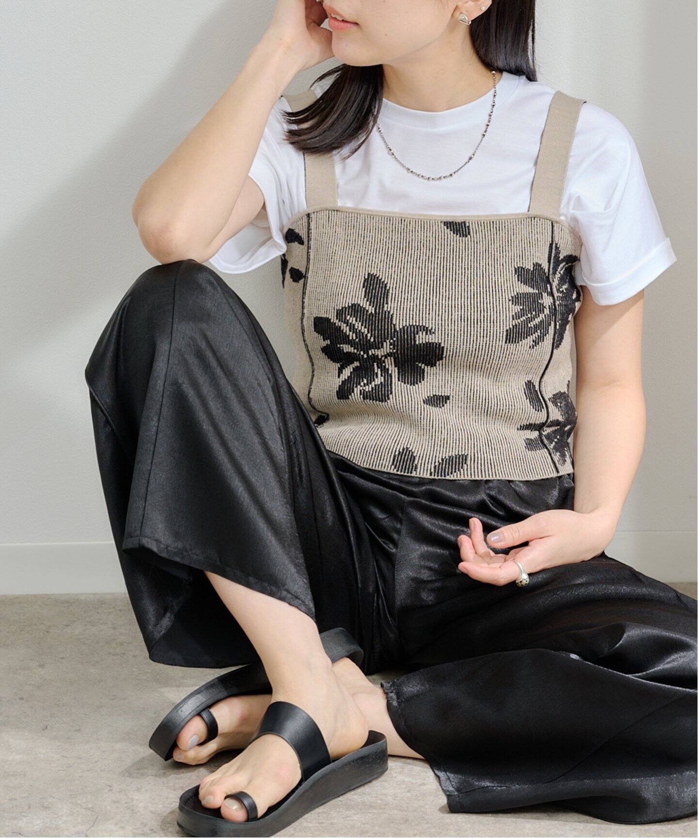 anuke Botanical Knit Camisole 62510519（ベスト）｜BOICE FROM