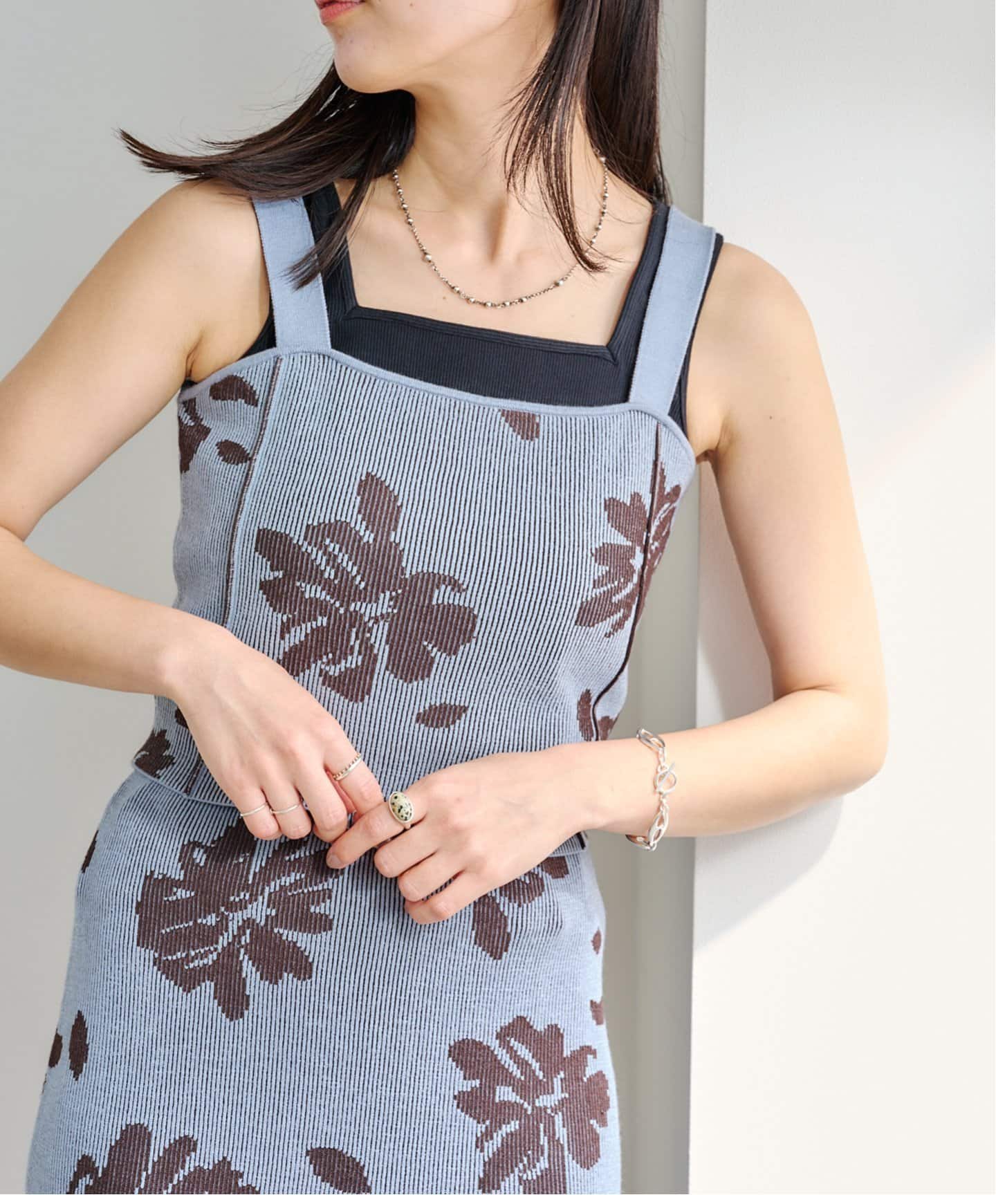 アンヌーク Botanical Knit Camisole ànuke online store（アンヌーク） / Botanical Knit