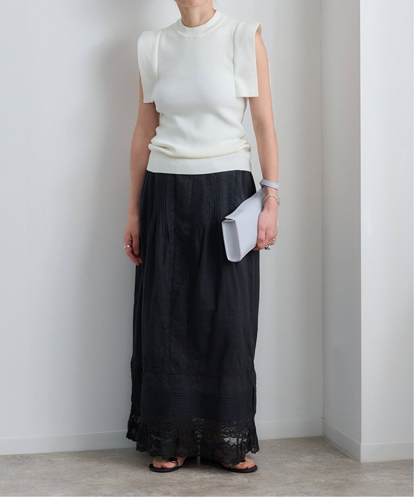 CLANE SQUARE SLEEVE KNIT TOPS（ニット／セーター）｜BOICE FROM