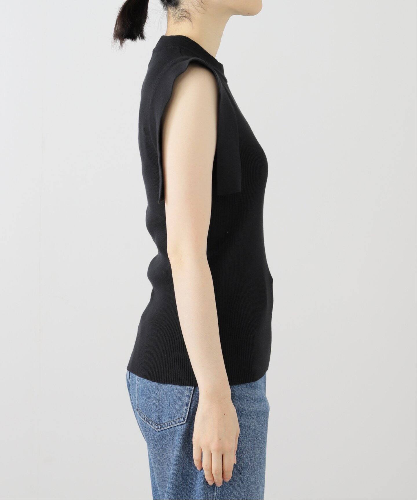 CLANE SQUARE SLEEVE KNIT TOPS（ニット／セーター）｜BOICE FROM 