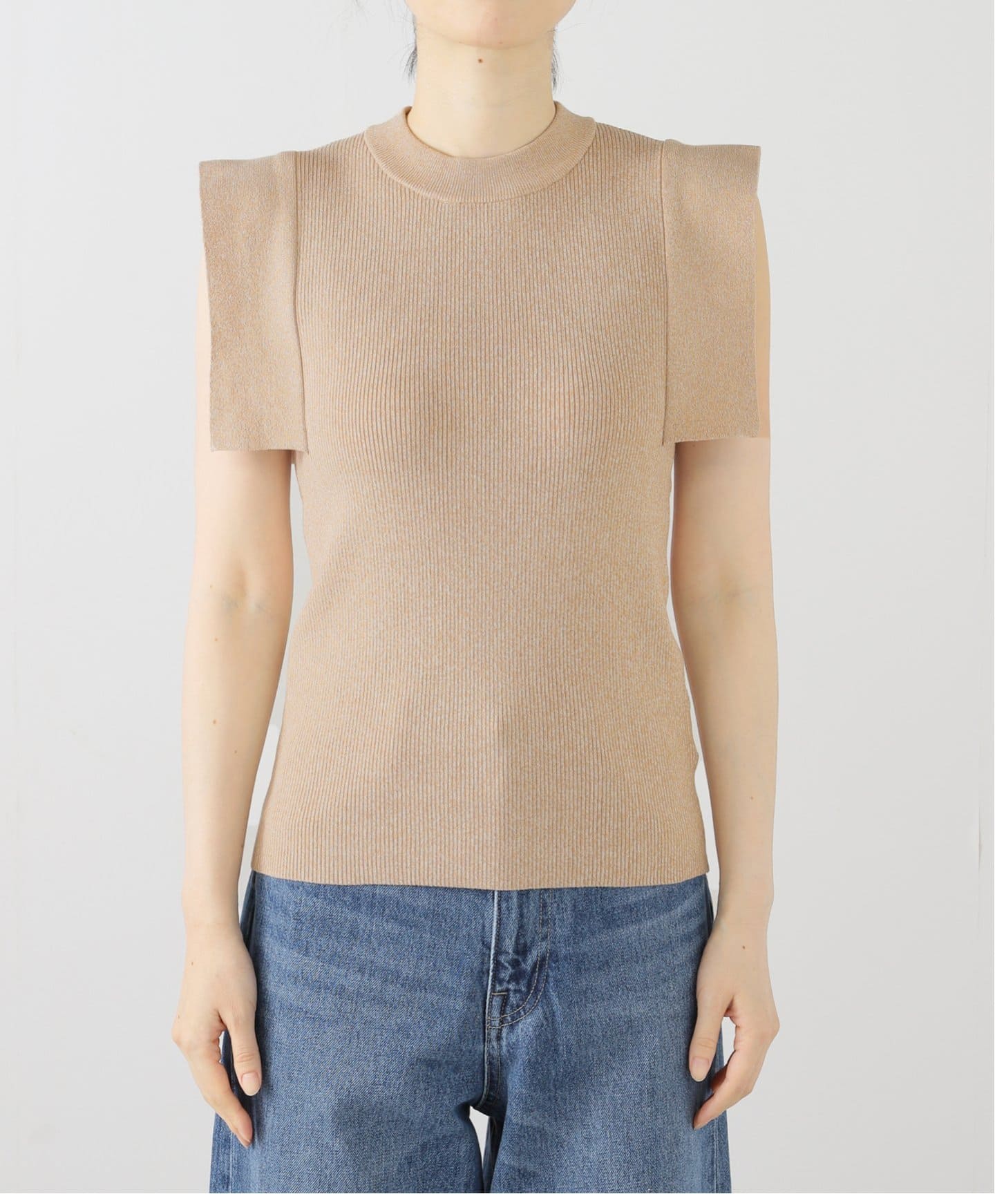 CLANE SQUARE SLEEVE KNIT TOPS（ニット／セーター）｜BOICE
