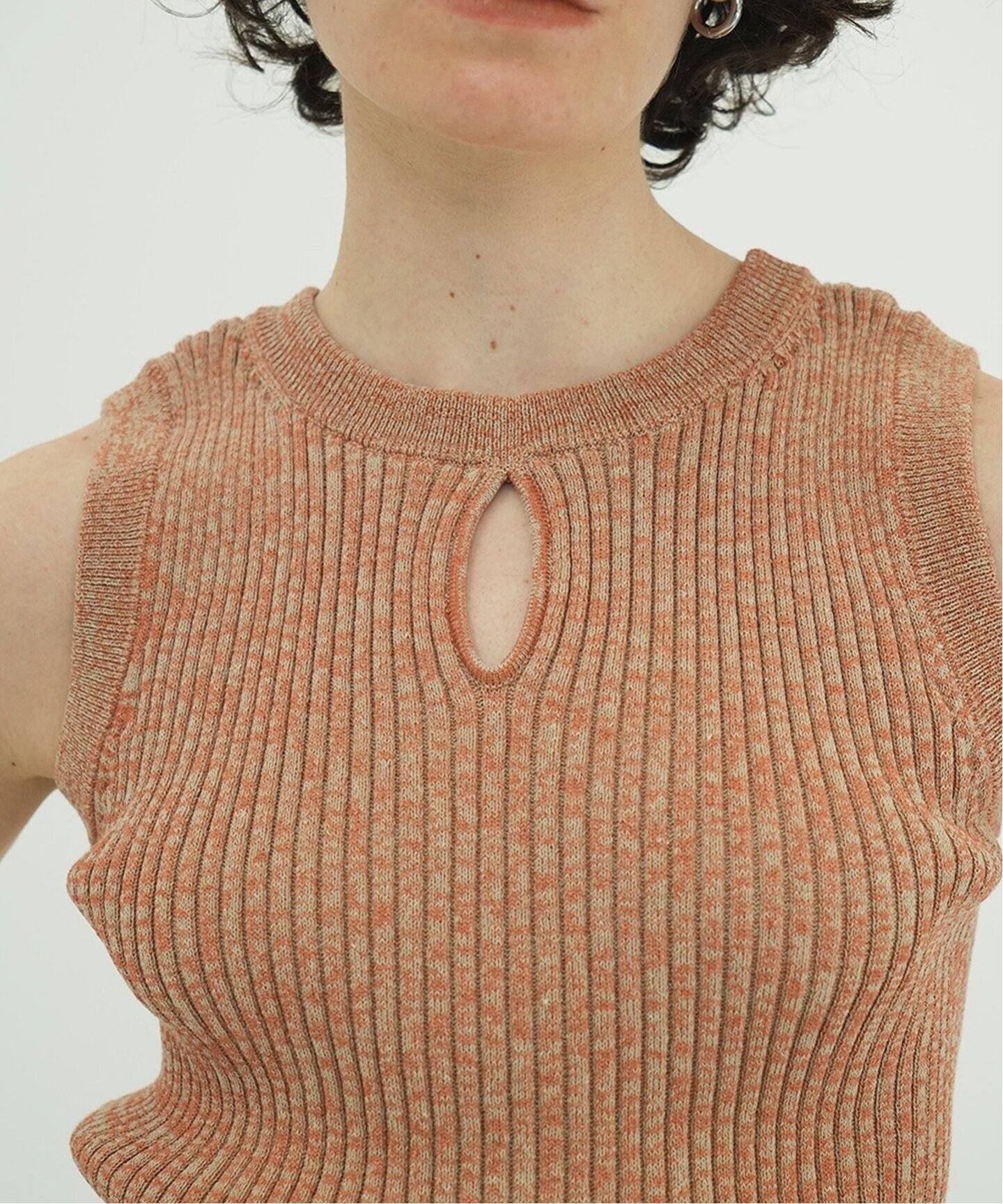 CLANE W FACE HALL KNIT TOPS 18106-2182（ニット／セーター）｜BOICE