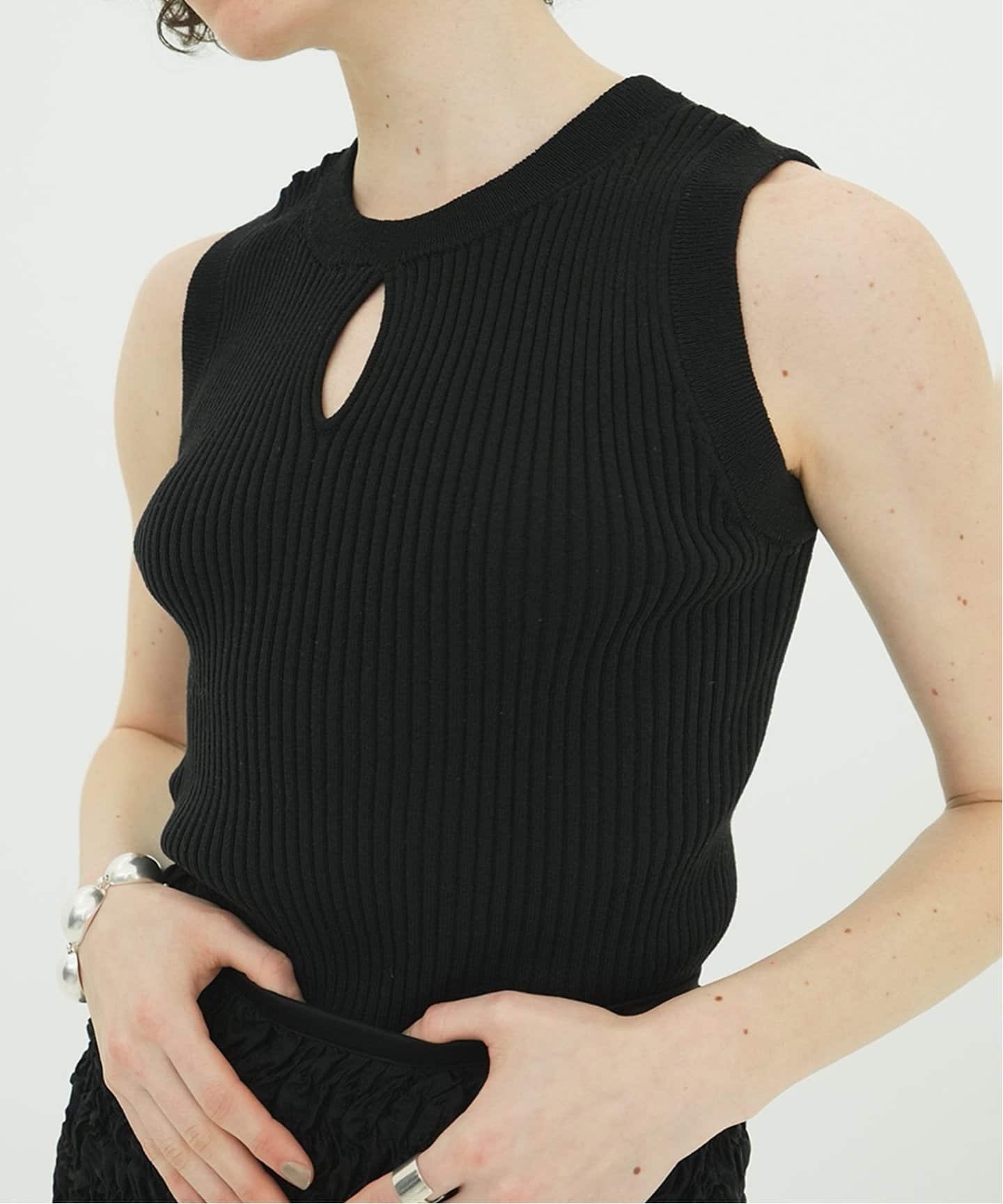 CLANE W FACE HALL KNIT TOPS 18106-2182（ニット／セーター）｜BOICE