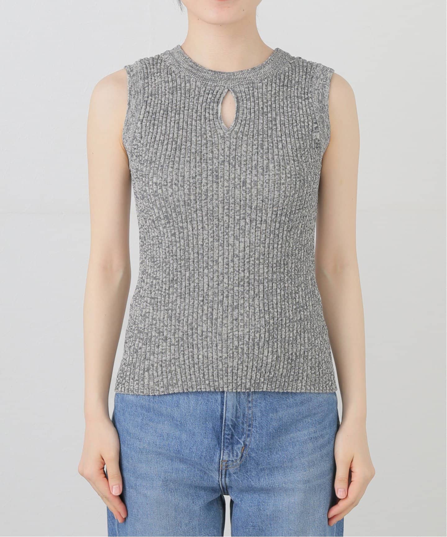 CLANE W FACE HALL KNIT TOPS 18106-2182（ニット／セーター）｜BOICE