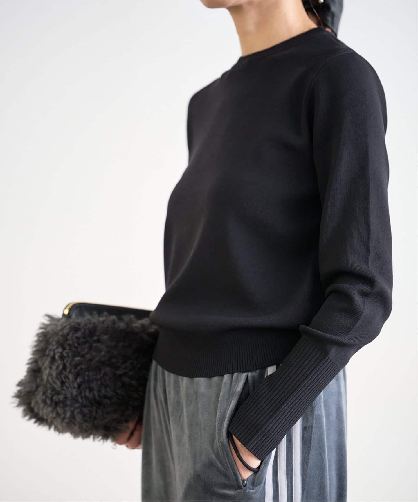 CLANE BASIC COMPACT KNIT TOPS（ニット／セーター）｜BOICE FROM
