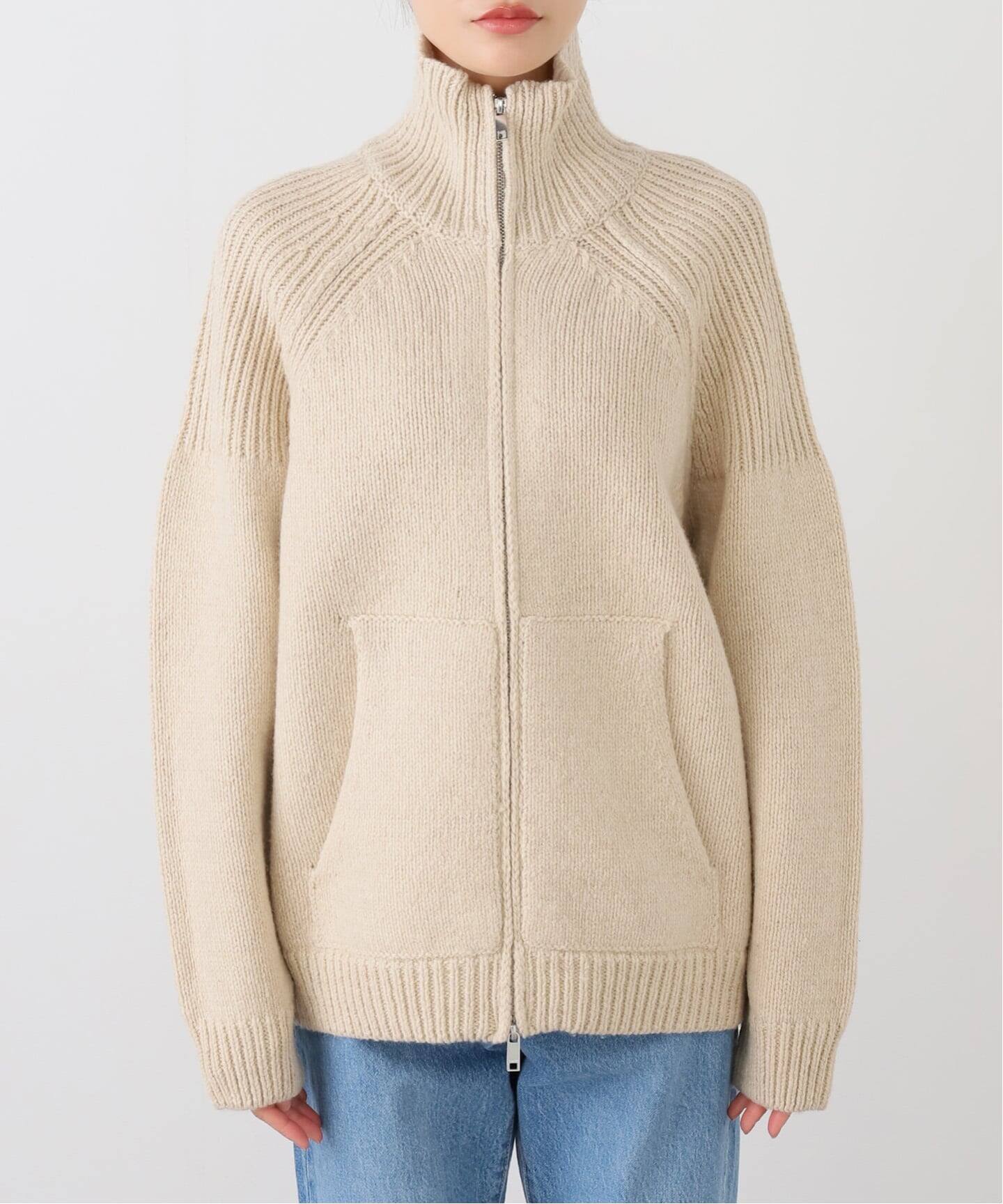 トップス CLANE POCKET ZIP KNIT TOPS POCKET ZIP KNIT TOPS｜TOPS(トップス)｜CLANE OFFICIAL ONLINE STORE