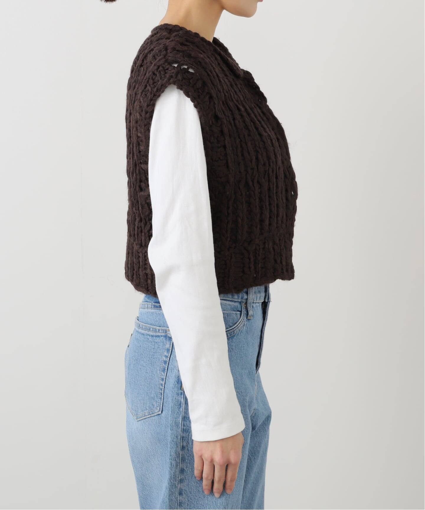 TODAYFUL Mix Handknit Vest（ベスト）｜BOICE FROM BAYCREW'S（ボイス