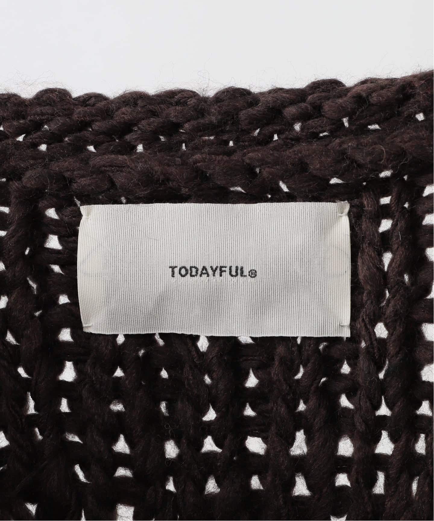 TODAYFUL Mix Handknit Vest（ベスト）｜BOICE FROM BAYCREW'S（ボイス