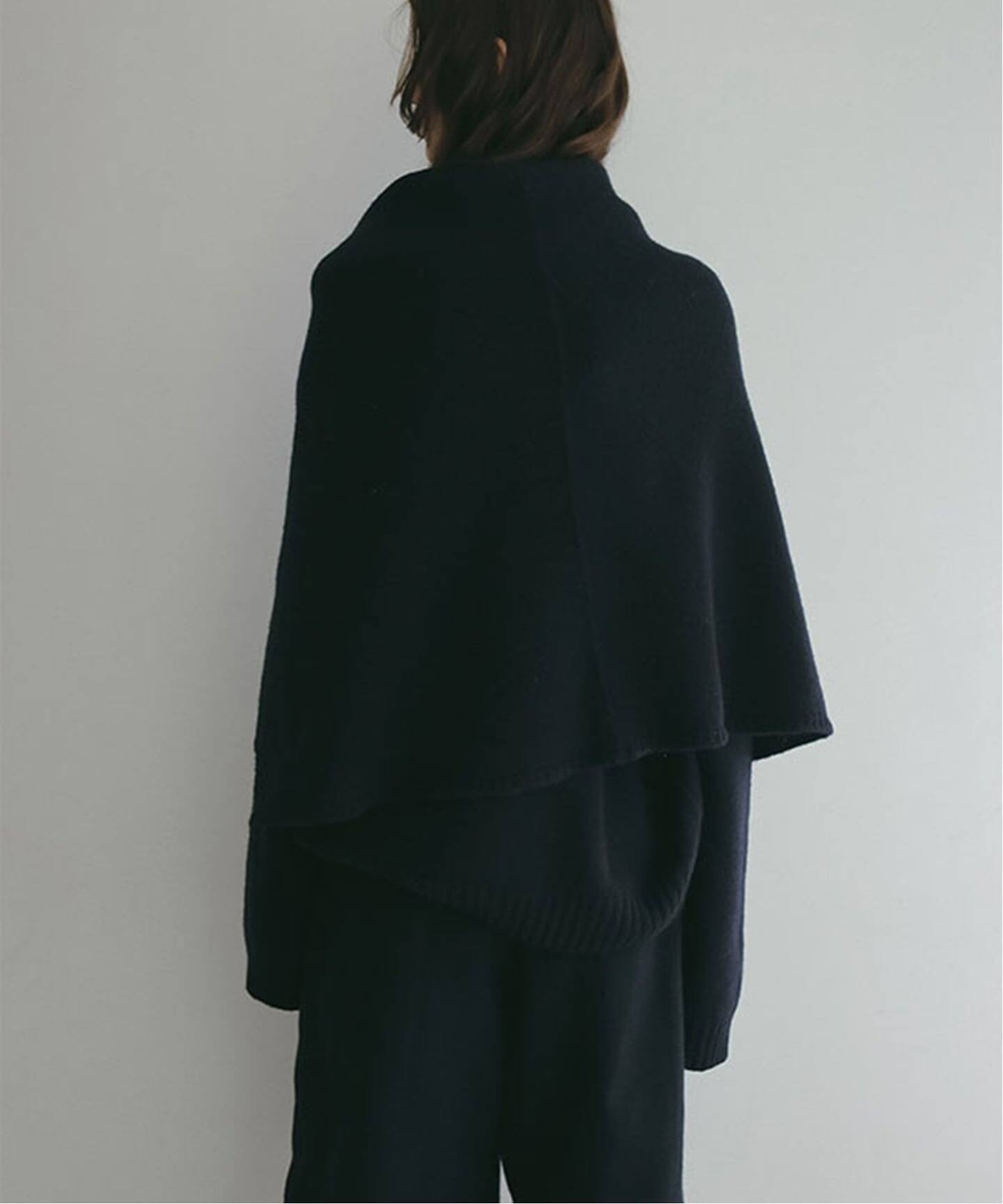 ETRE TOKYO レイヤードニットラップスカート（ニット／セーター