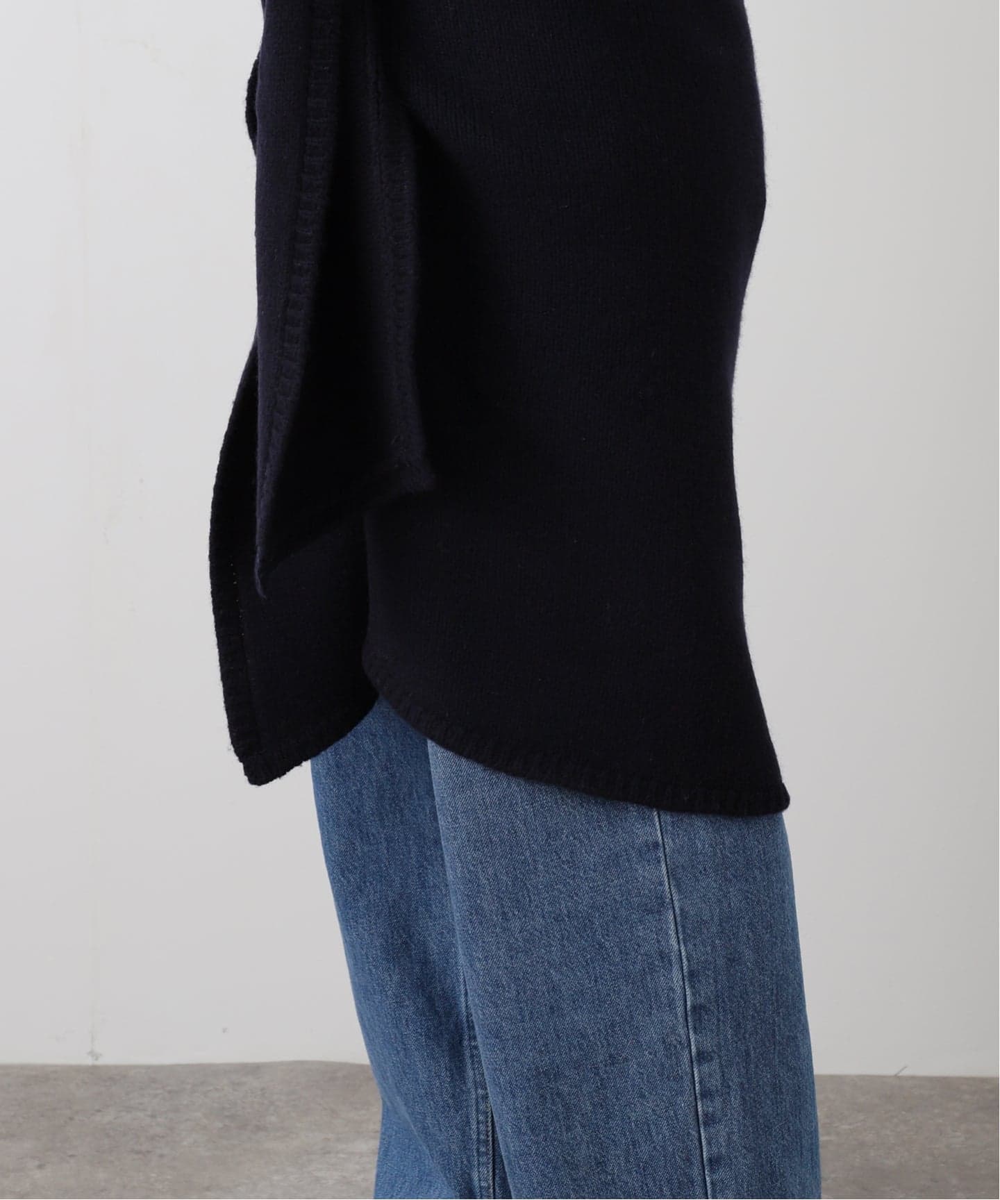 ETRE TOKYO レイヤードニットラップスカート（ニット／セーター