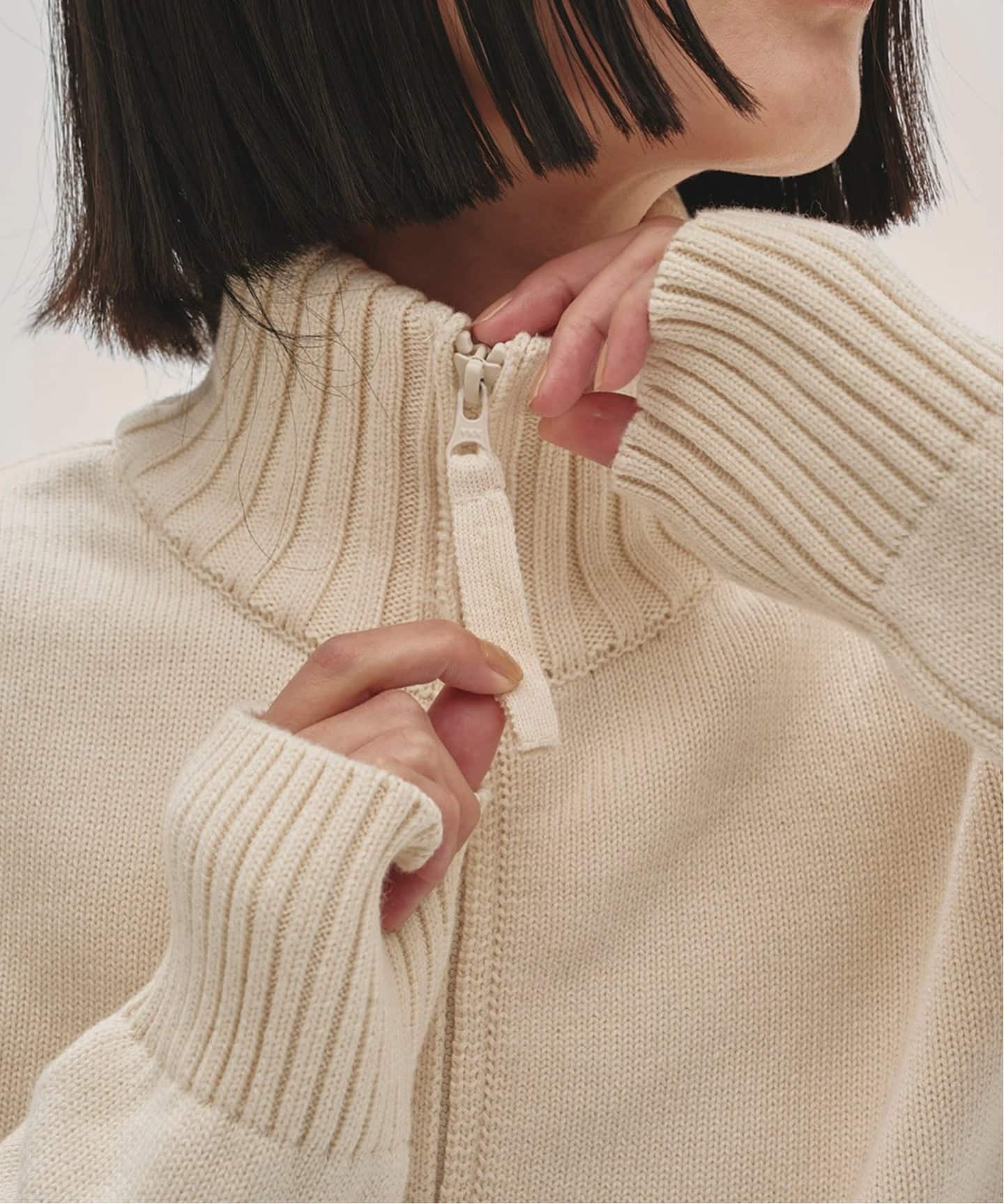 TODAYFUL Compact Zip Knit（ニット／セーター）｜BOICE FROM