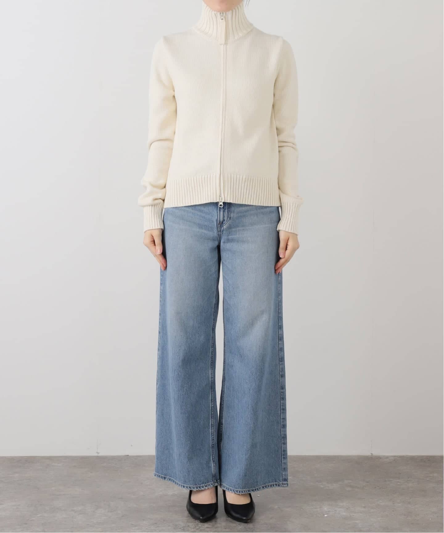 TODAYFUL Compact Zip Knit（ニット／セーター）｜BOICE FROM