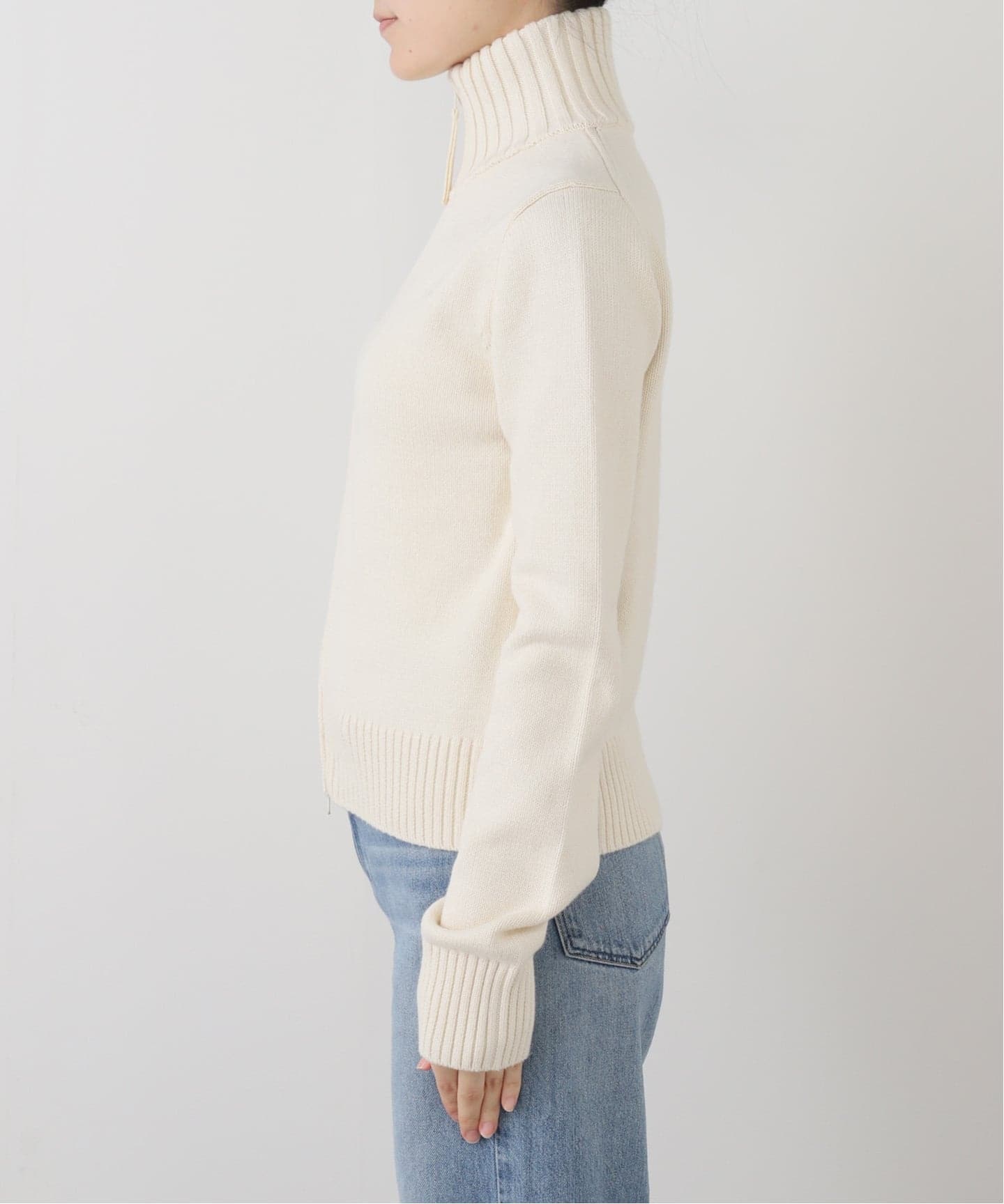 TODAYFUL Compact Zip Knit（ニット／セーター）｜BOICE FROM