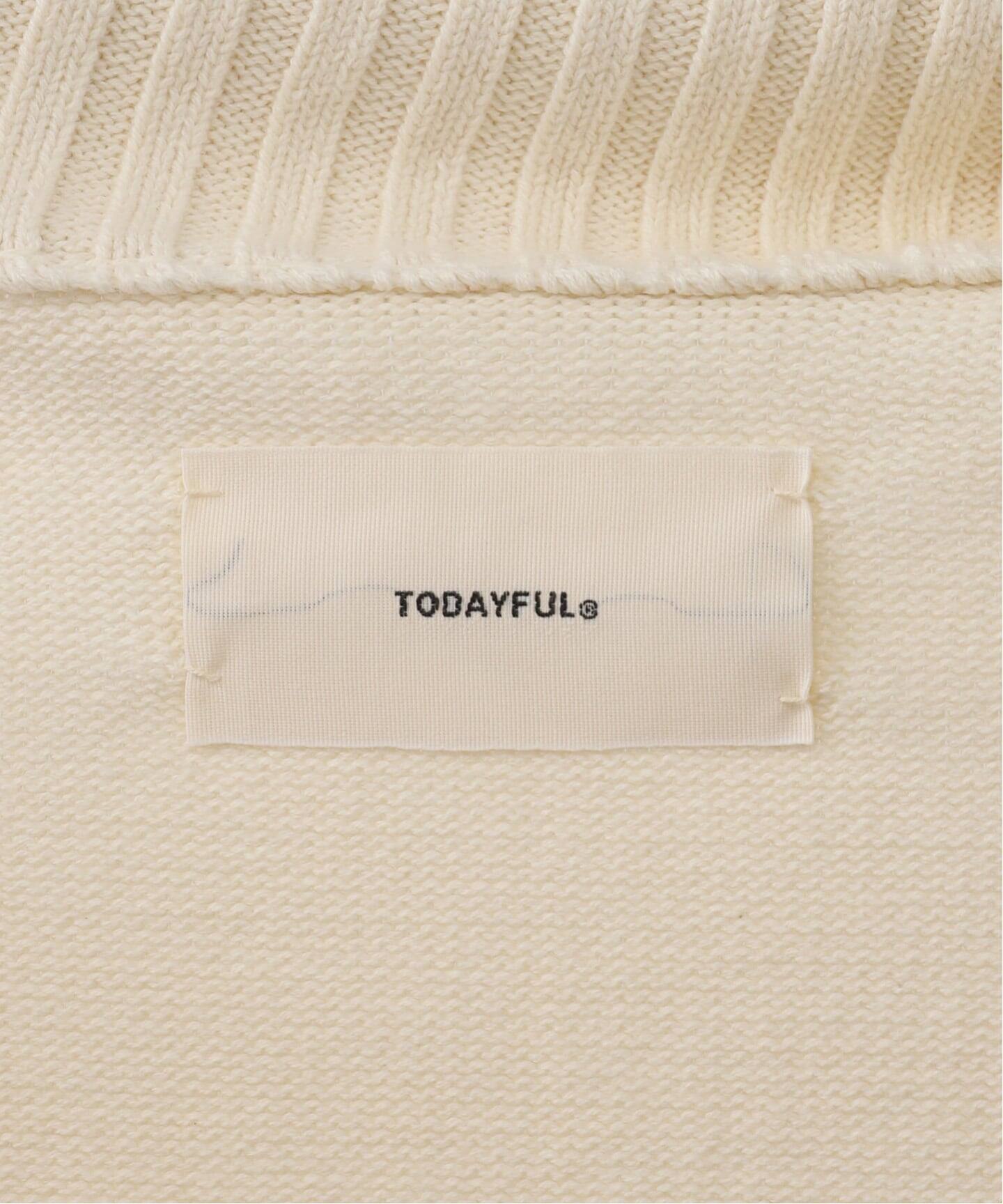 TODAYFUL Compact Zip Knit（ニット／セーター）｜BOICE FROM