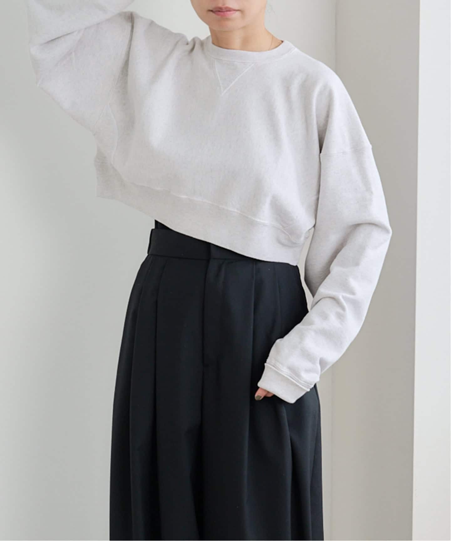 TODAYFUL Cropped Sweat Pullover（スウェット）｜BOICE FROM