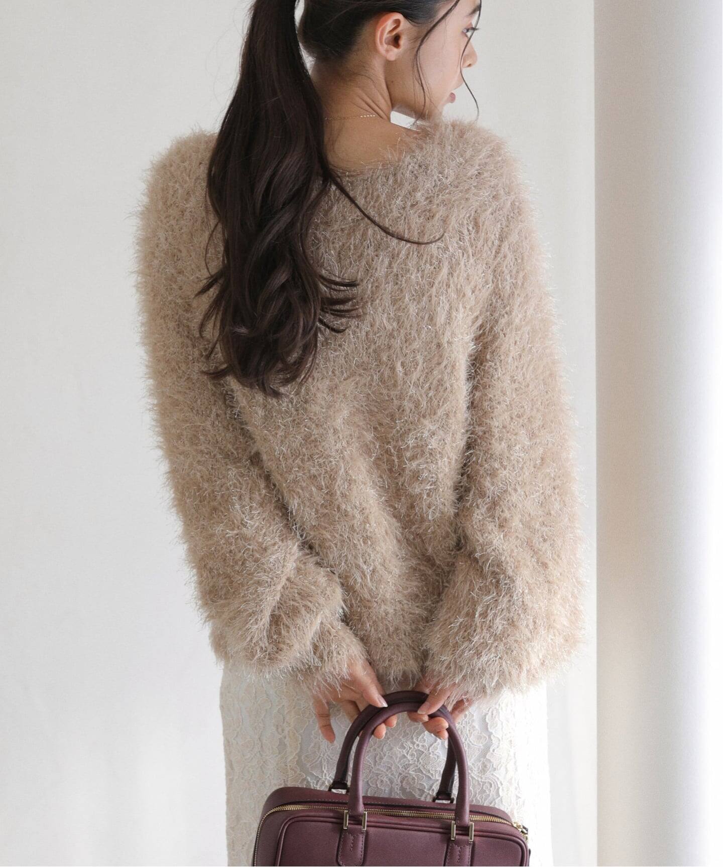 洗える】2WAYフェザーニット（ニット／セーター）｜La Totalite（ラ