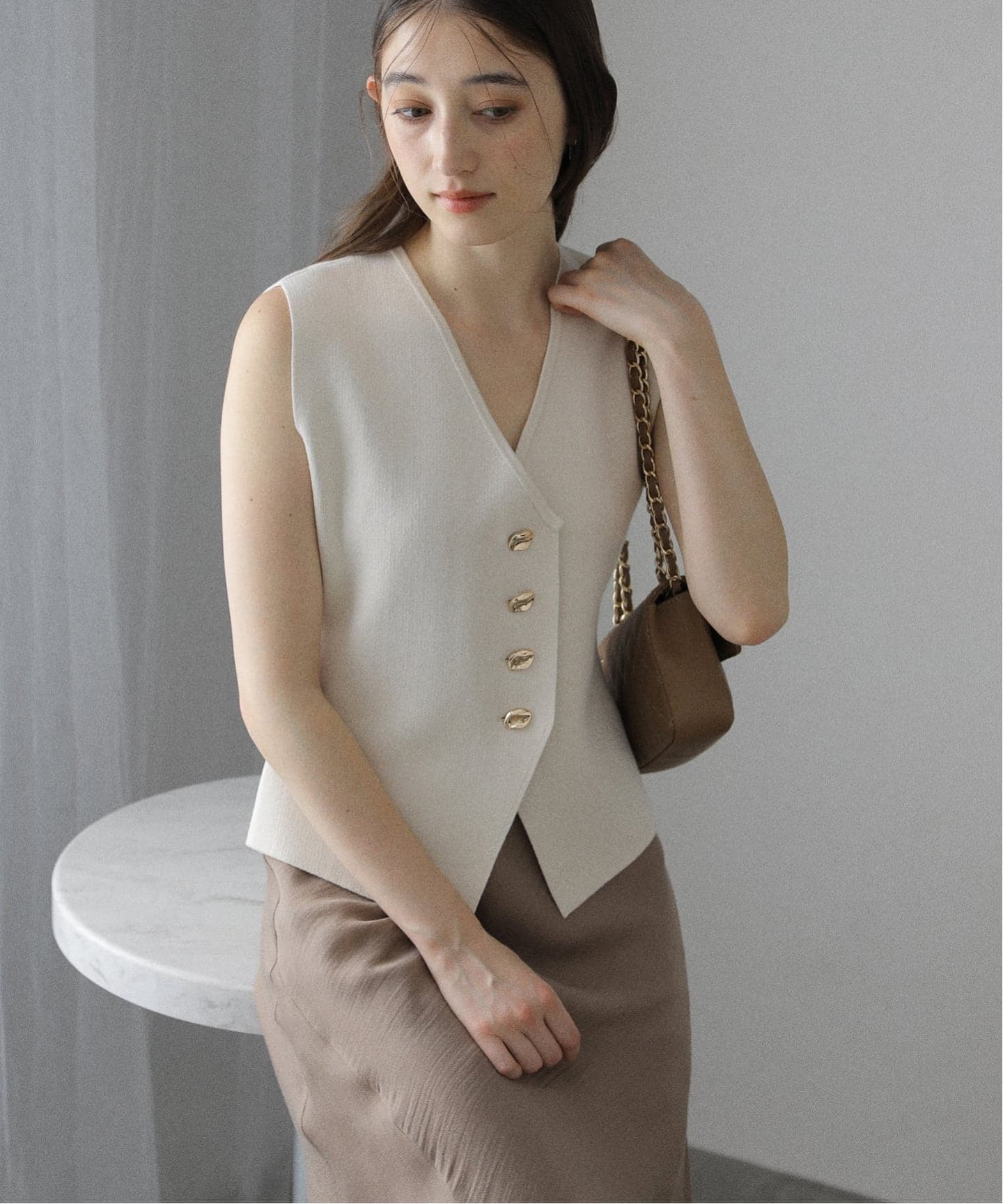 ◆ムータ◆ニットベスト◆サイズ0 ベスト｜United & Untied ONLINE STORE｜ユナイテッド アンド