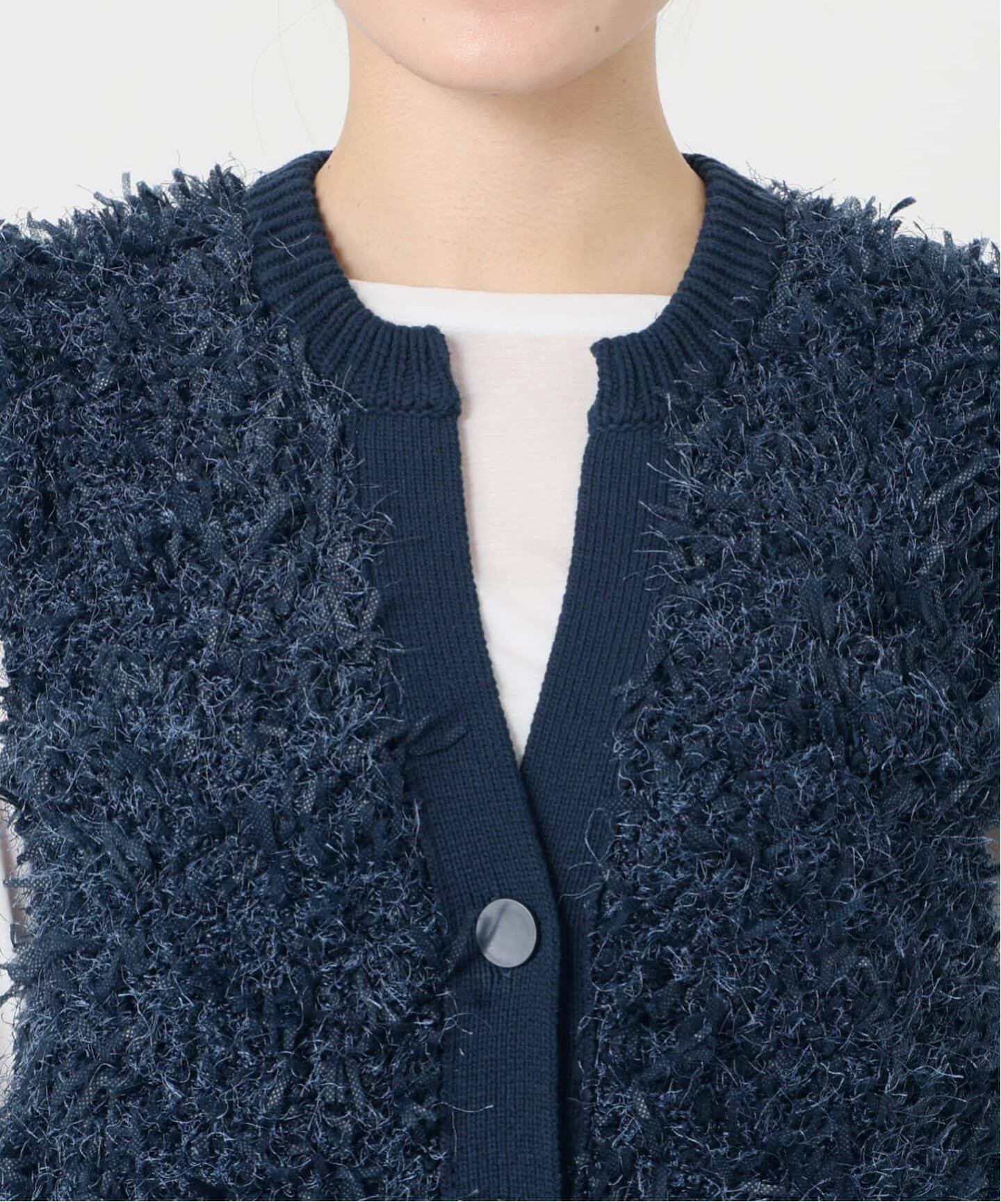 新品　LaTotalite フェザーベスト　フリー　ブルー今季完売 追加》【洗える】フェザーベスト（ベスト）｜La Totalite（ラ