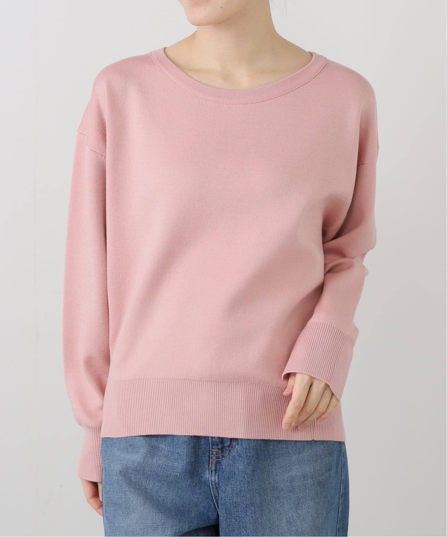 新品　La Totalite ニット　ピンク ハイネックニットセットアップ（ワンピース）｜La Totalite（ラ
