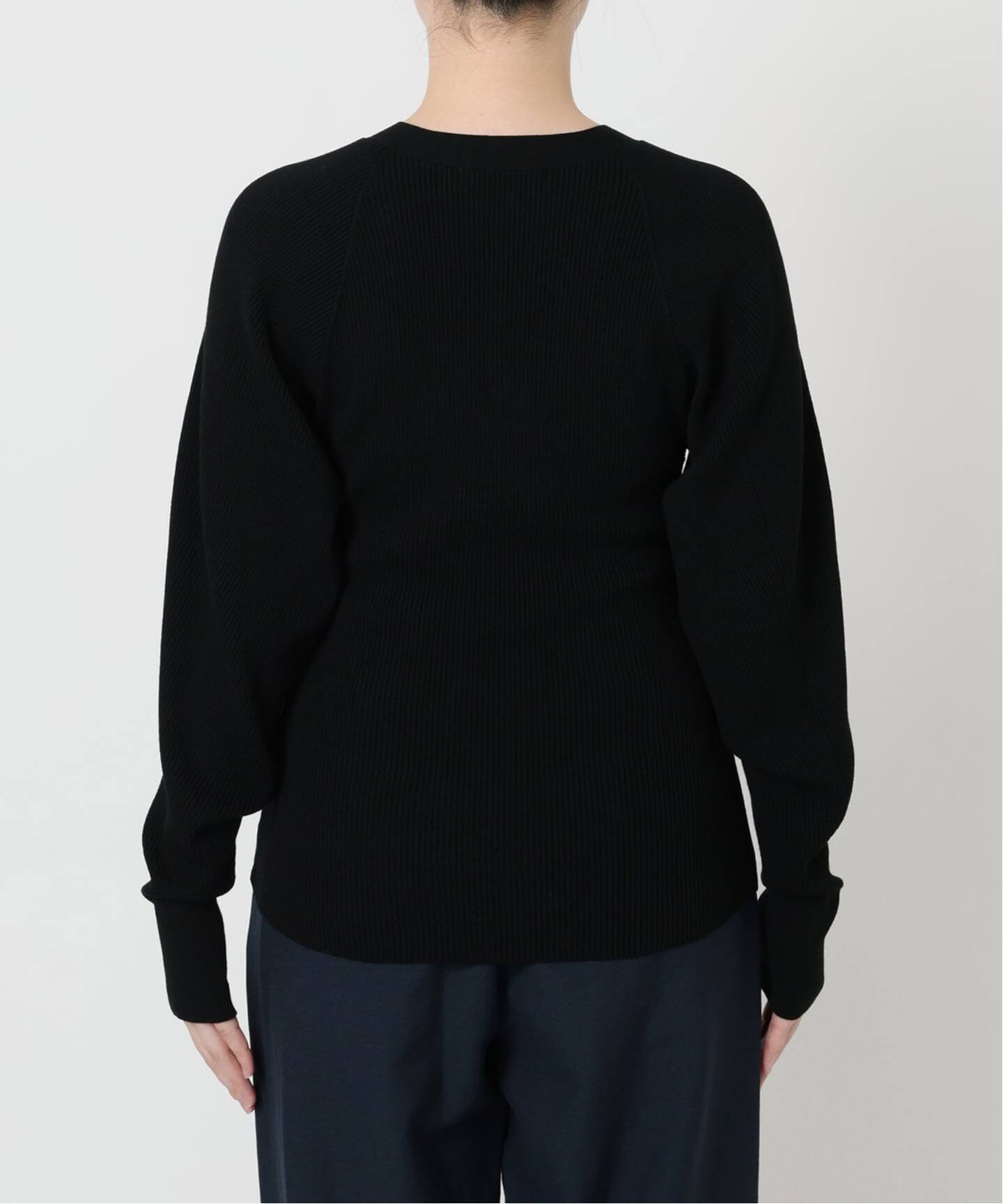 洗える】Vネックシルエットカーディガン（カーディガン）｜La Totalite