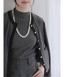 《追加予約２》バイカラーアンサンブルカーディガン