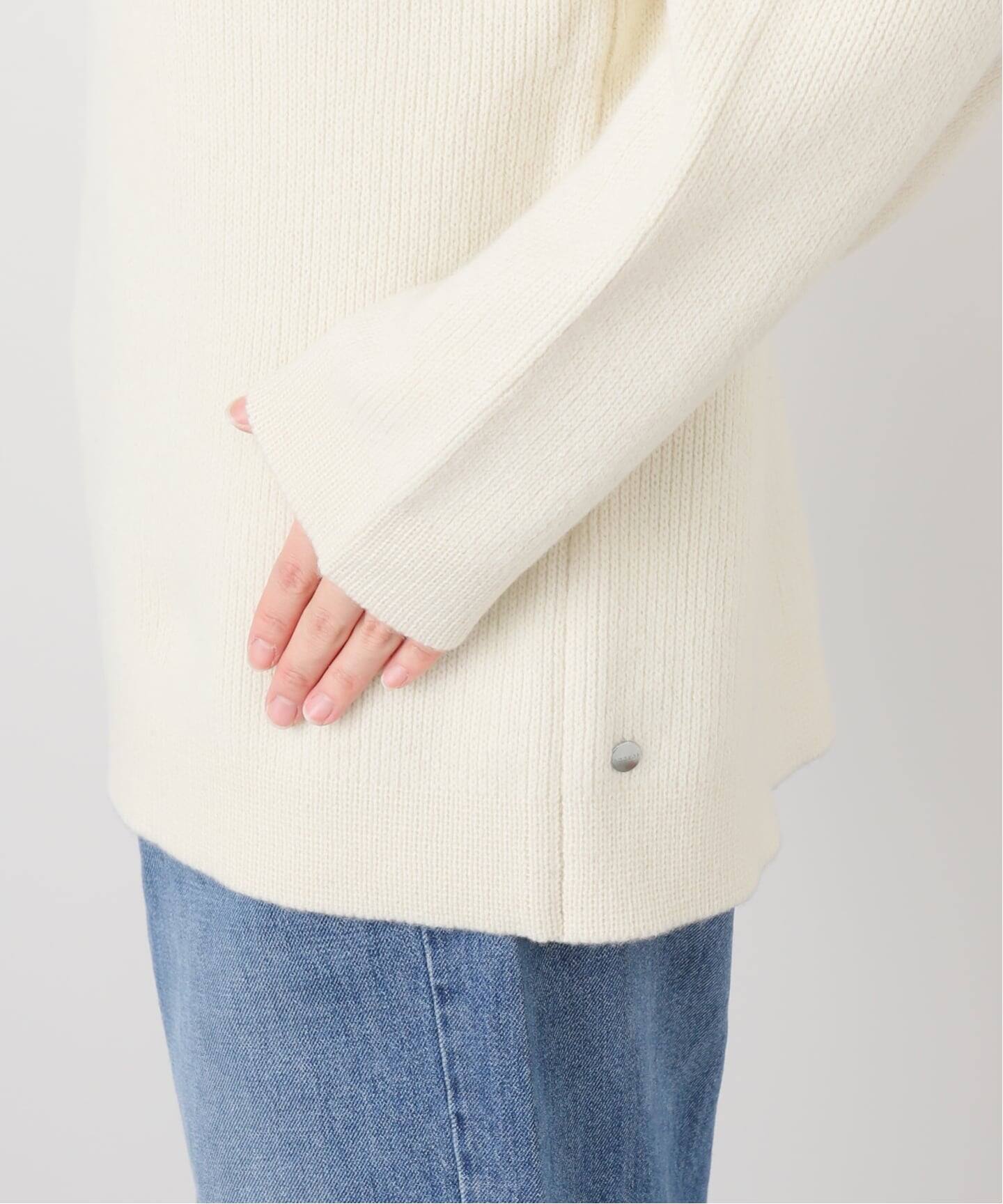 ラ トータリテ（La TOTALITE）/ANNUAL/アニュアル カシミヤミックスハーフジッププルオーバー ANNUAL/アニュアル カシミヤミックスハーフジッププルオーバー（ニット