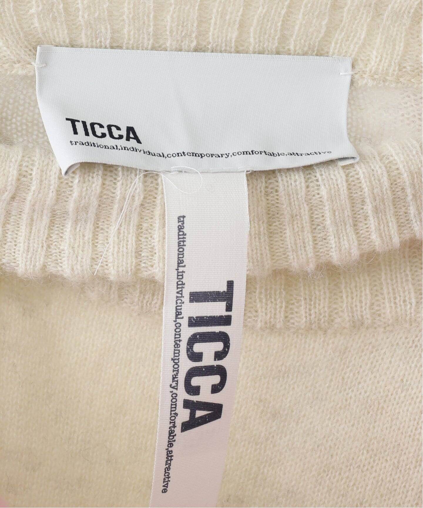 WEB限定》TICCA/ティッカ ヤクタートルネックプルオーバー（ニット