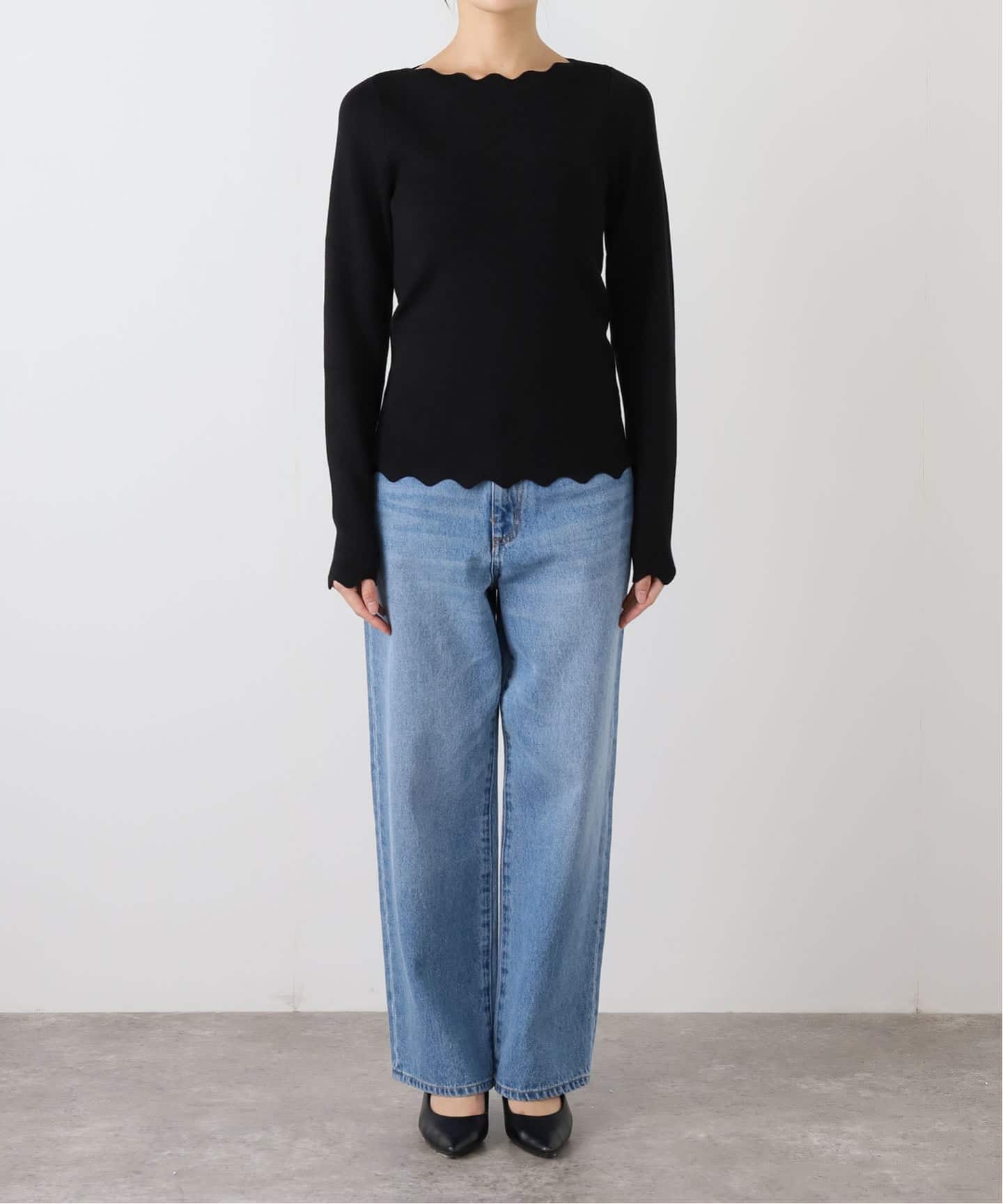 ぽむ pom AMSTERDAM / ポムアムステルダム BODHI TOP（ニット