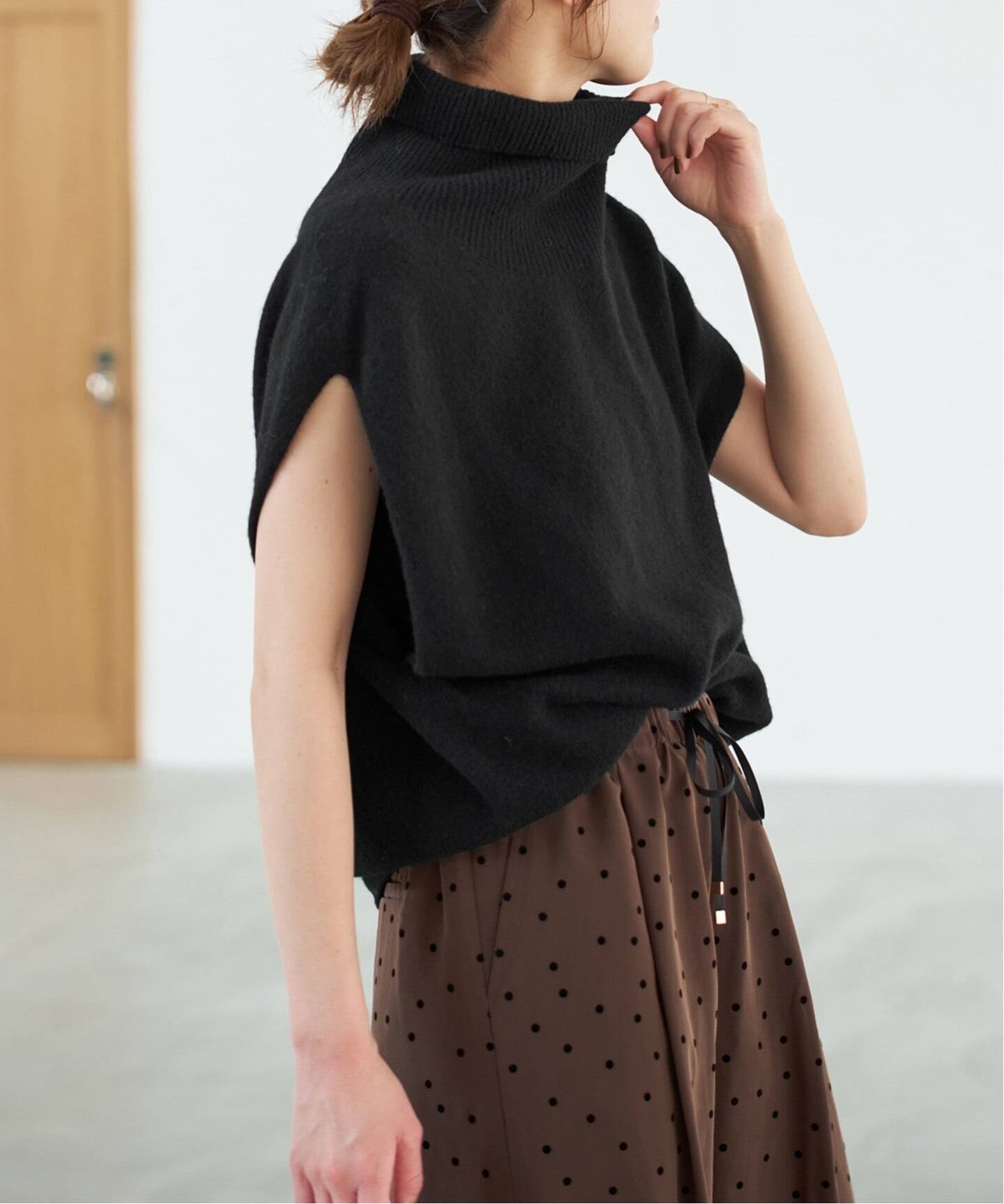 Spick and Span オフタートルニットベスト オフタートルニットベスト（ベスト）｜Spick and Span（スピック