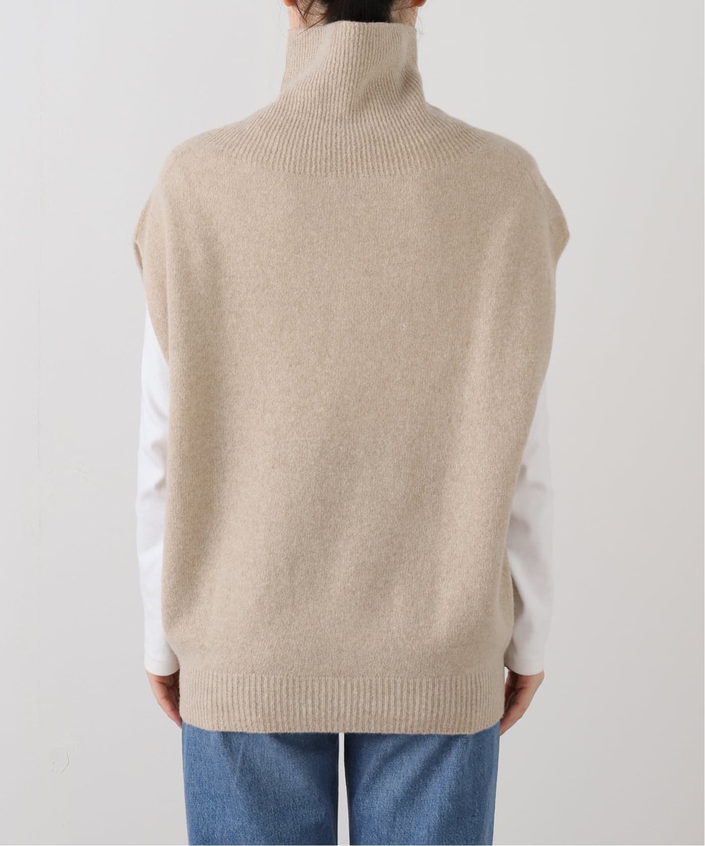 WEB限定 / 追加》オフタートルニットベスト（ベスト）｜Spick and Span