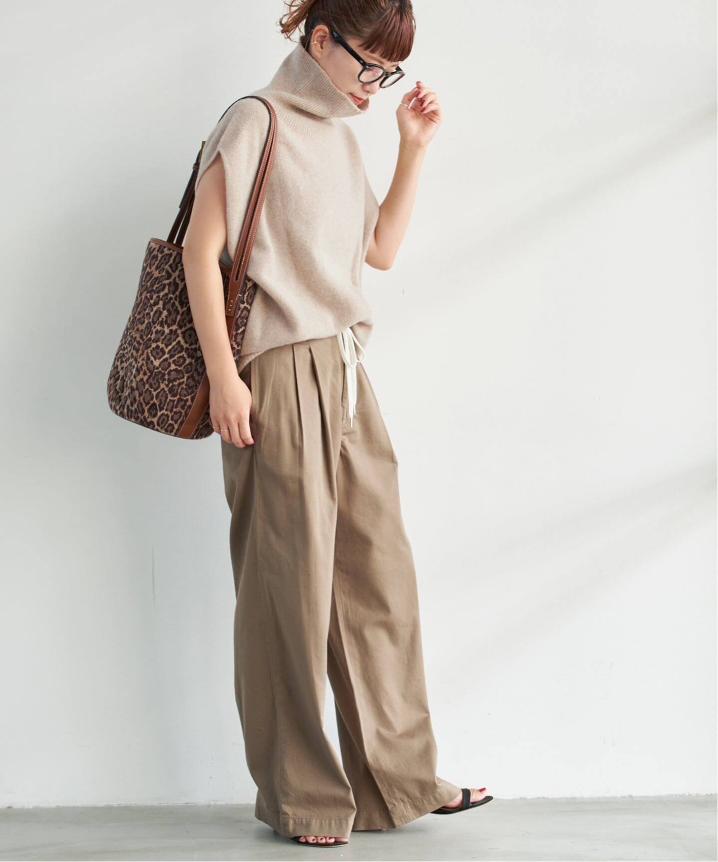 WEB限定 / 追加2》オフタートルニットベスト（ベスト）｜Spick and