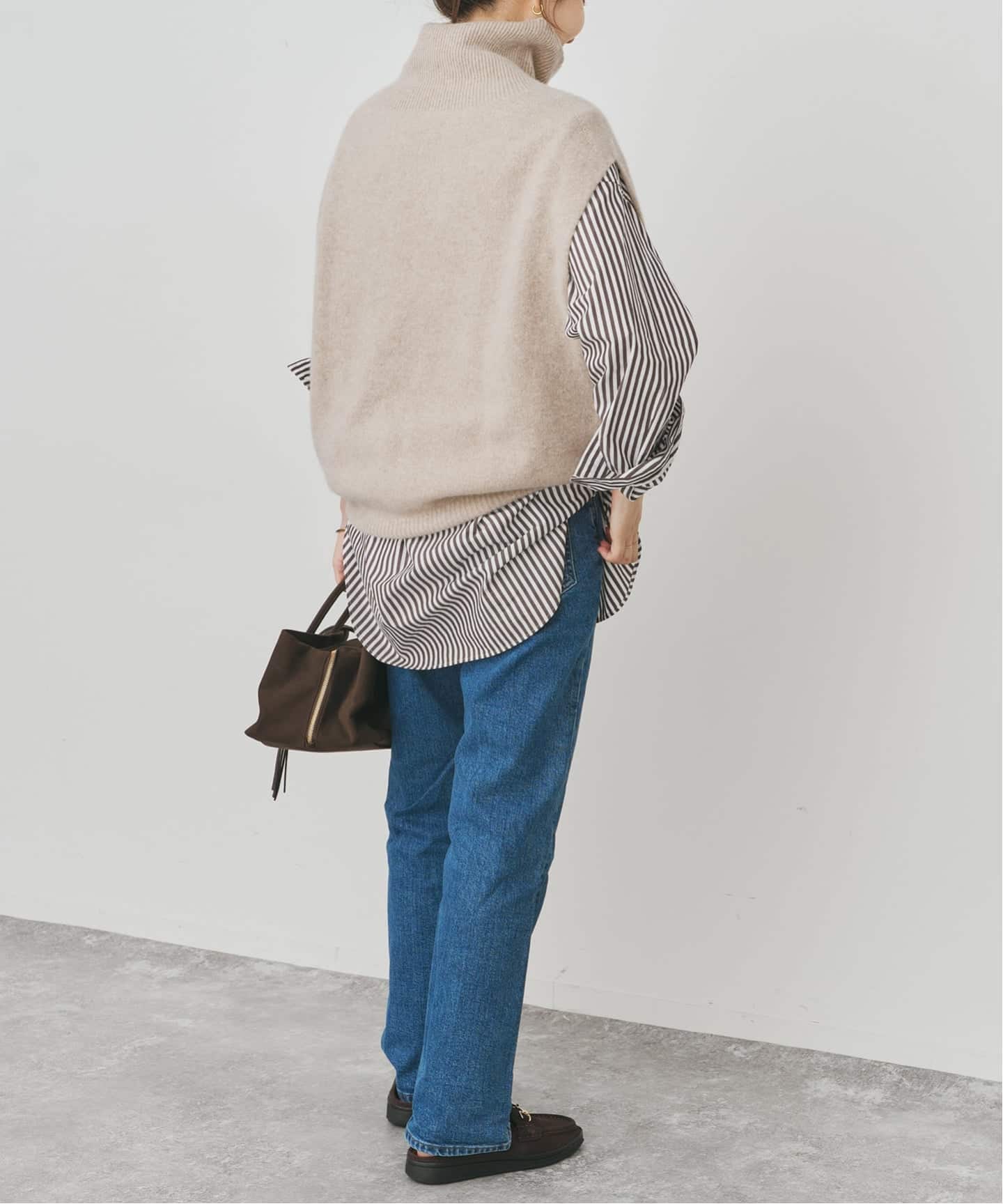 WEB限定 / 追加2》オフタートルニットベスト（ベスト）｜Spick and