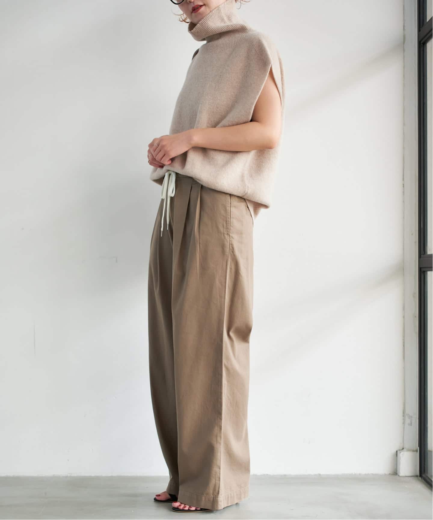 WEB限定 / 追加2》オフタートルニットベスト（ベスト）｜Spick and