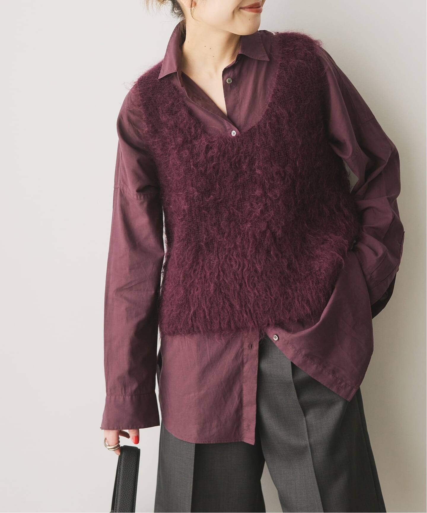 Spick and Span ファーニットベスト Spick & Span（スピックアンドスパン）の「ファーニットベスト